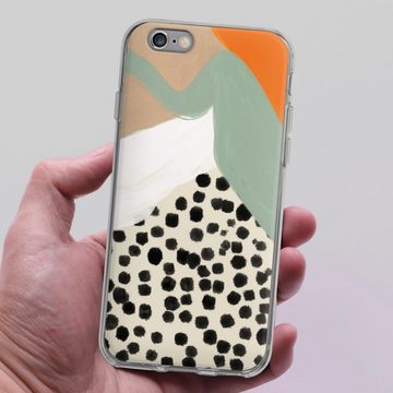 DeinDesign Handyhülle Boho Kunst Abstrakt Crazy Life Art 03 Boho, Apple iPhone 6s Silikon Hülle Bumper Case Handy Schutzhülle