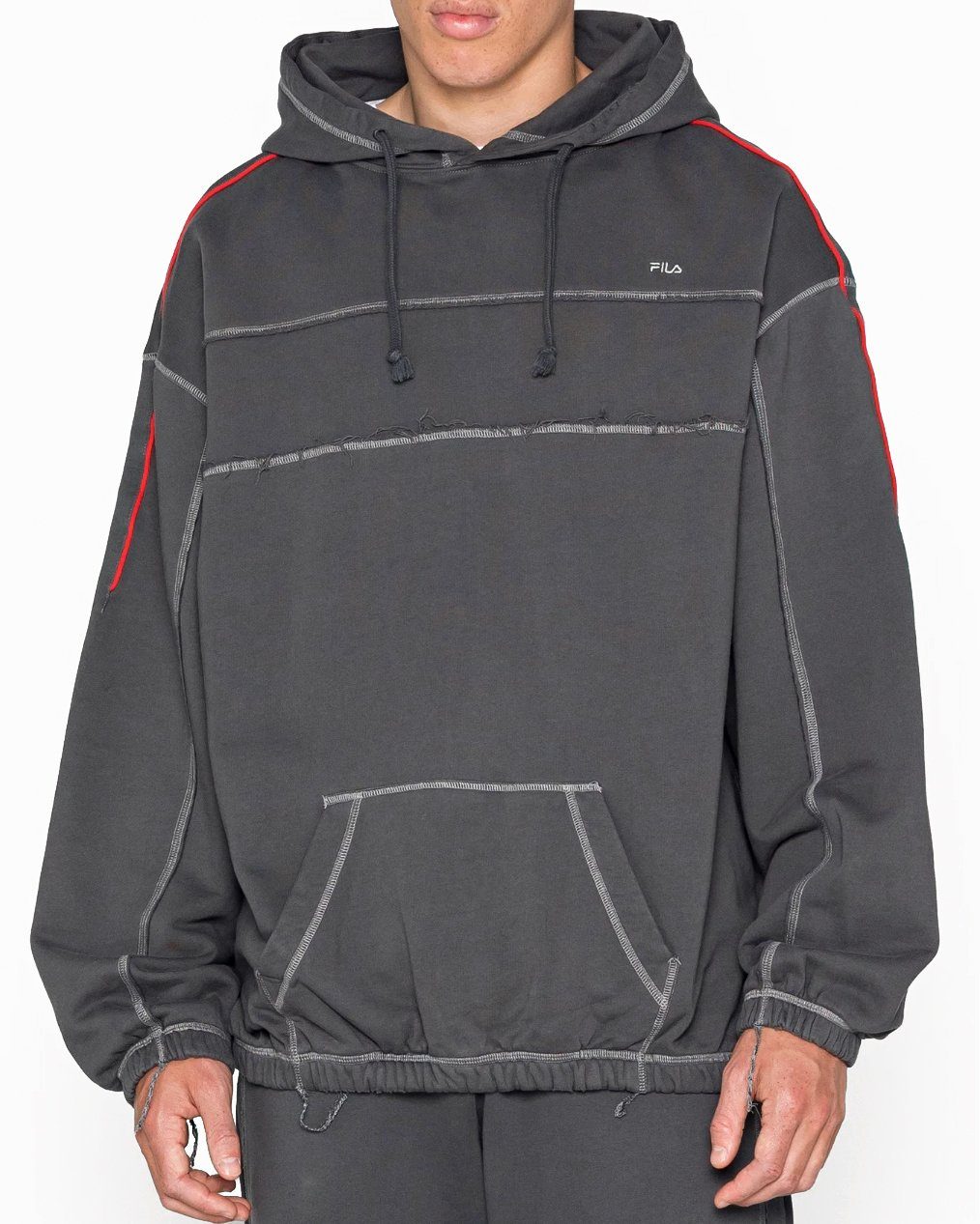 Relaxed Fila Oversize - Fit S10 RUINED Kapuzensweatshirt Hoodie