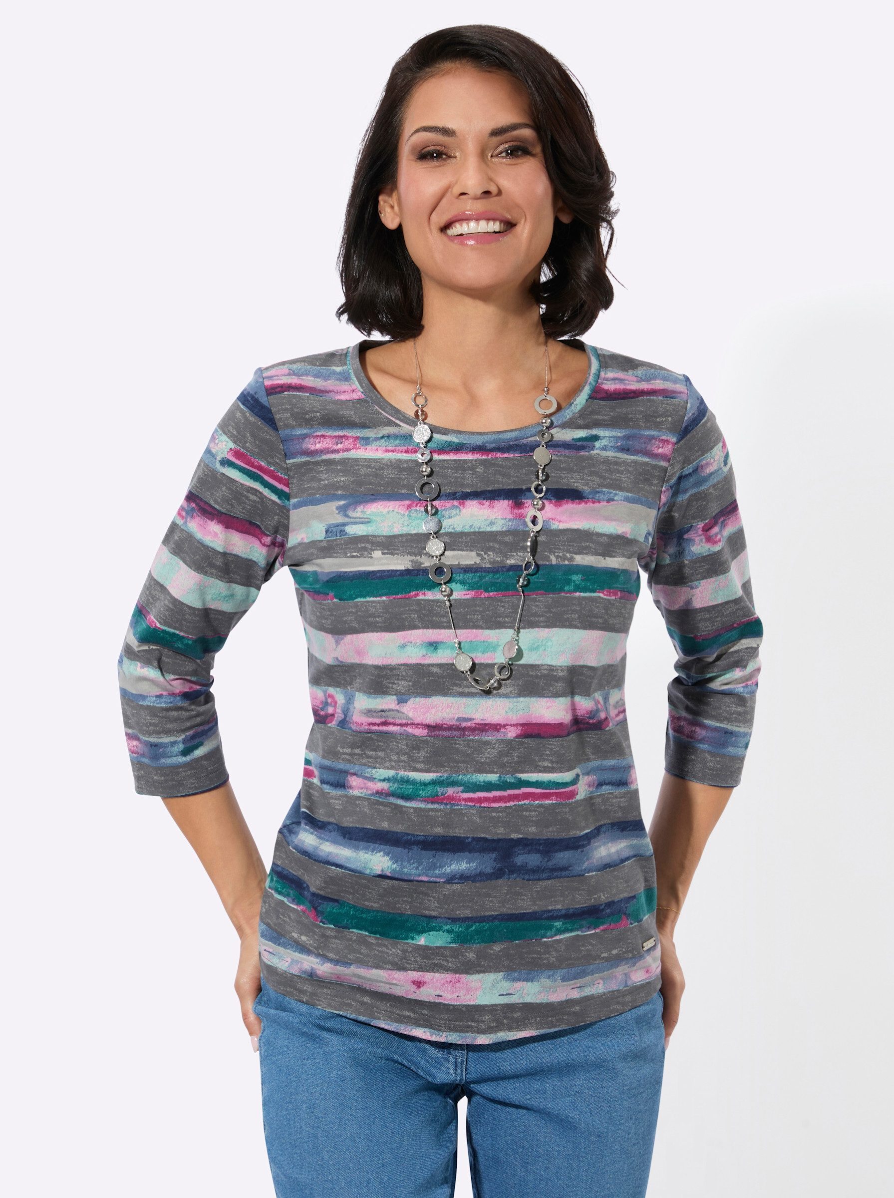 Witt T-Shirt Rundhals-Shirt 3/4-Arm günstig online kaufen