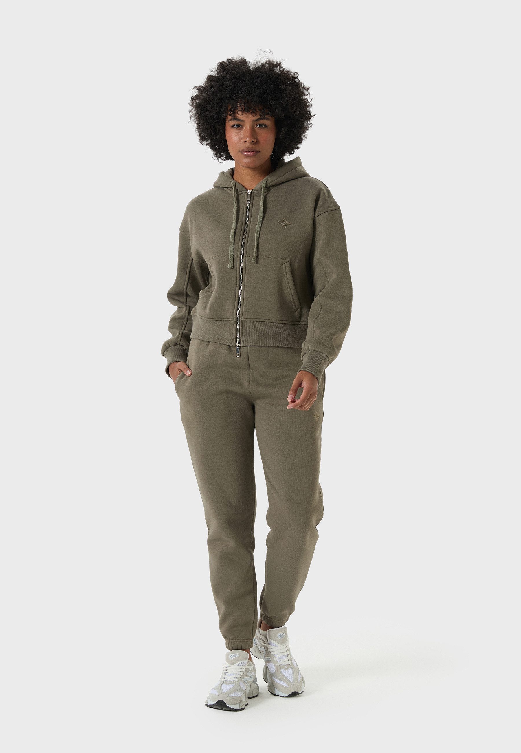 Tom Barron Freizeitanzug Oversize Zipper Relaxed Tracksuit