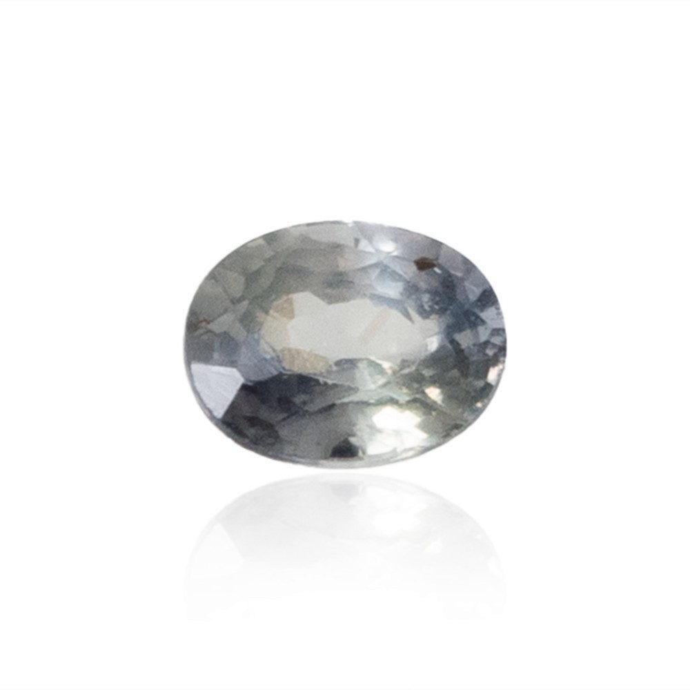 Cavill Edelstein Ring aus Sterlingsilber mit grünem Oval-Saphir 0,17 ct, Damen, (1-St)