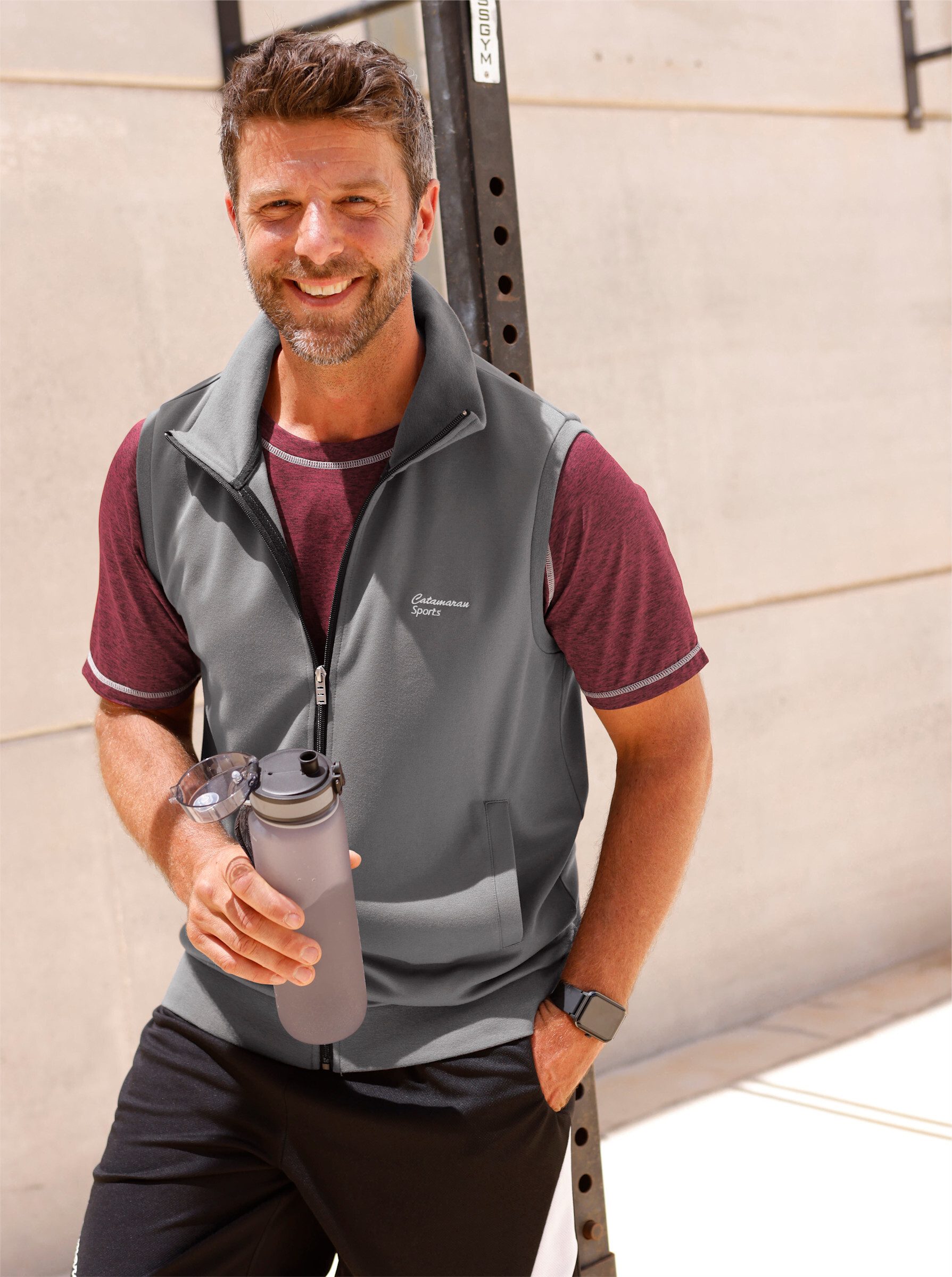 Witt Trainingsshirt Sweatweste Ärmellos