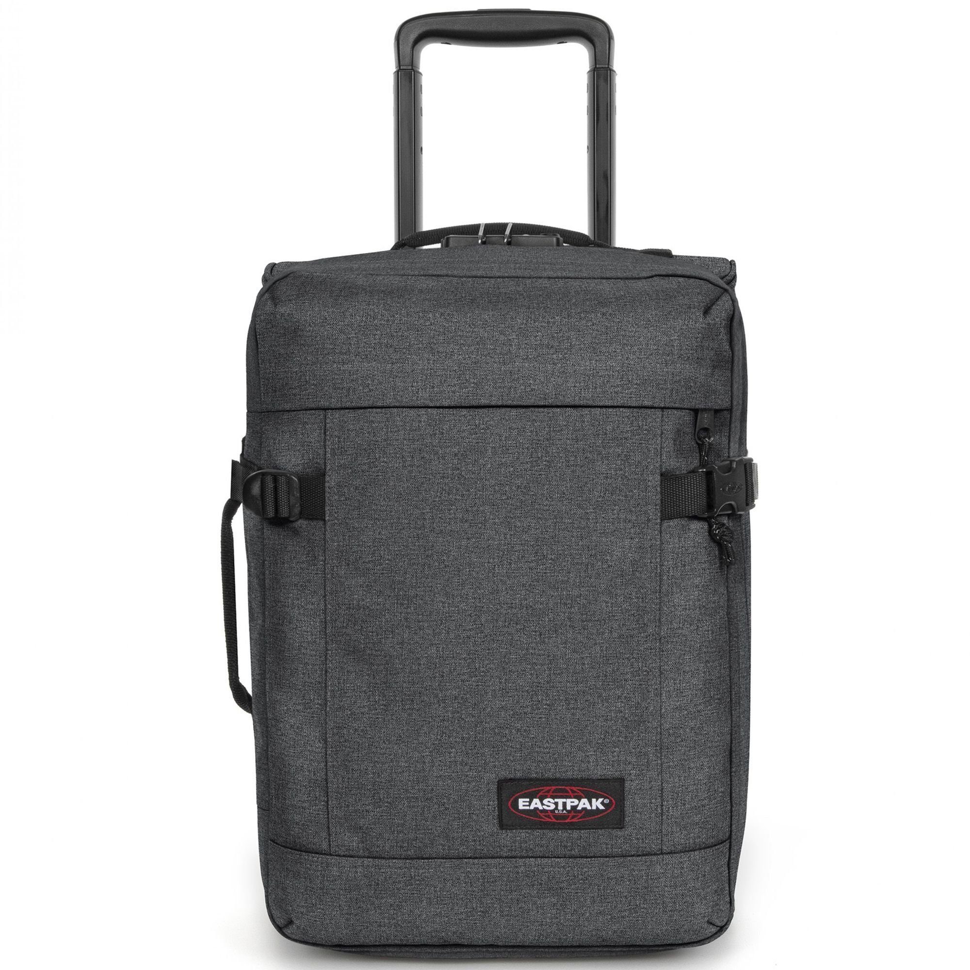 Eastpak Handgepäck-Trolley Tranverz XXS, Denim Black Polyamid Rollen, 2