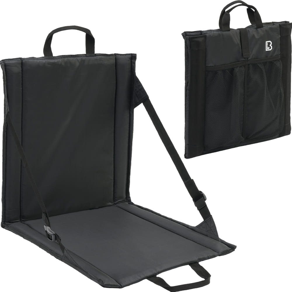 Brandit Trekkingmatte Brandit Sitzmatte mit Rückenlehne & Tasche Foldable Seat
