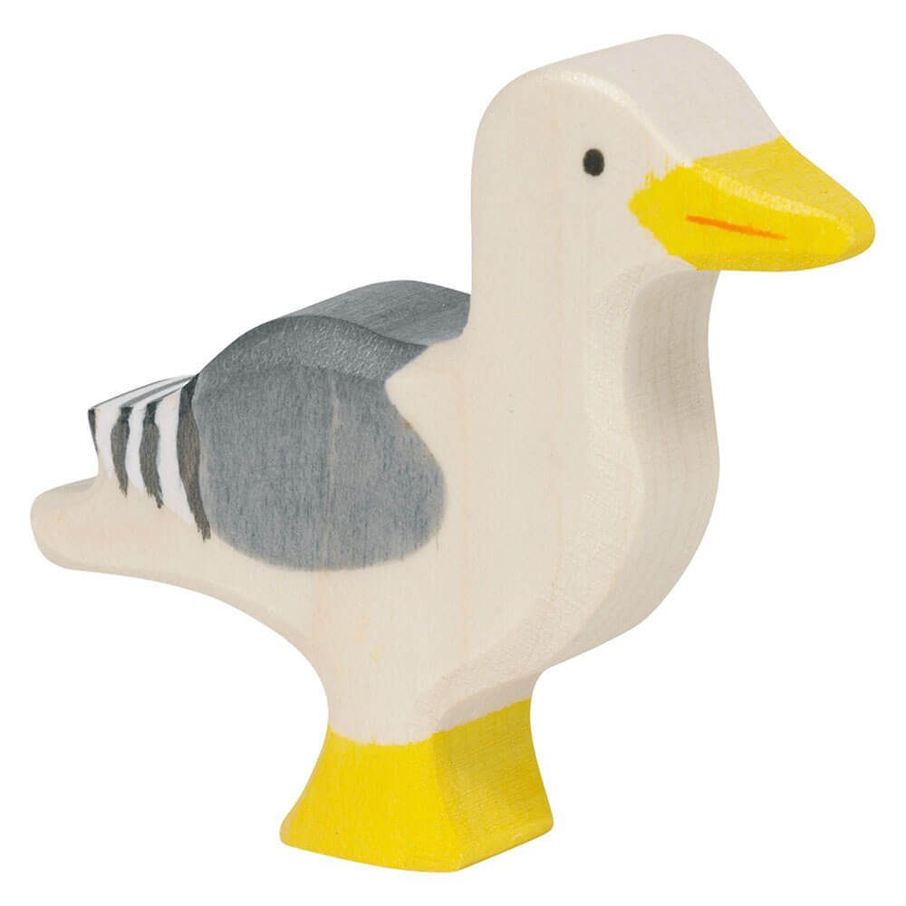 Holztiger Spielfigur HOLZTIGER Möwe aus Holz