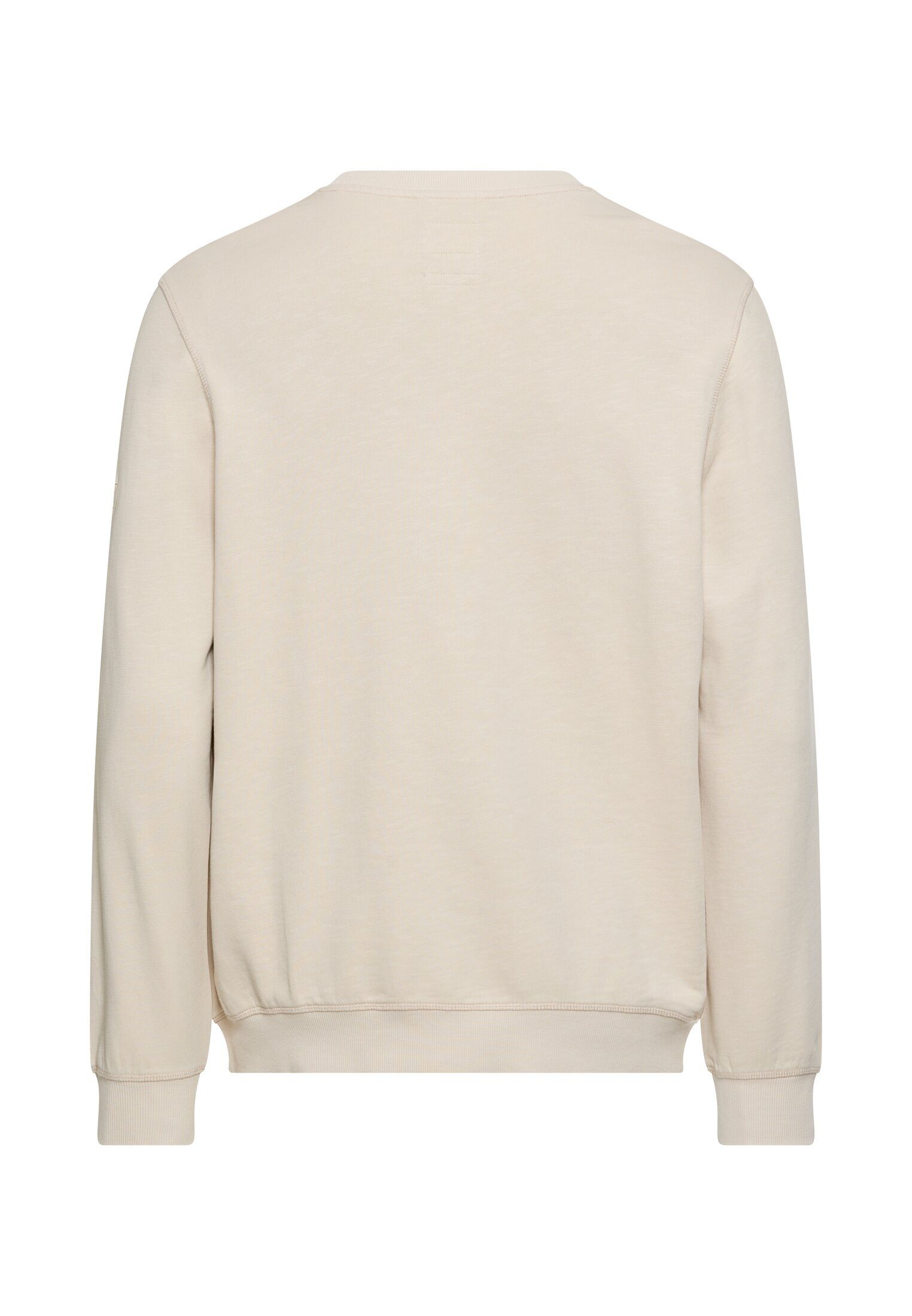 camel active Sweatshirt unifarben aus reiner Baumwoller günstig online kaufen