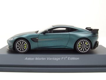 Schuco Modellauto Aston Martin Vantage F1 dunkelgrün metallic Modellauto 1:43 Schuco, Maßstab 1:43
