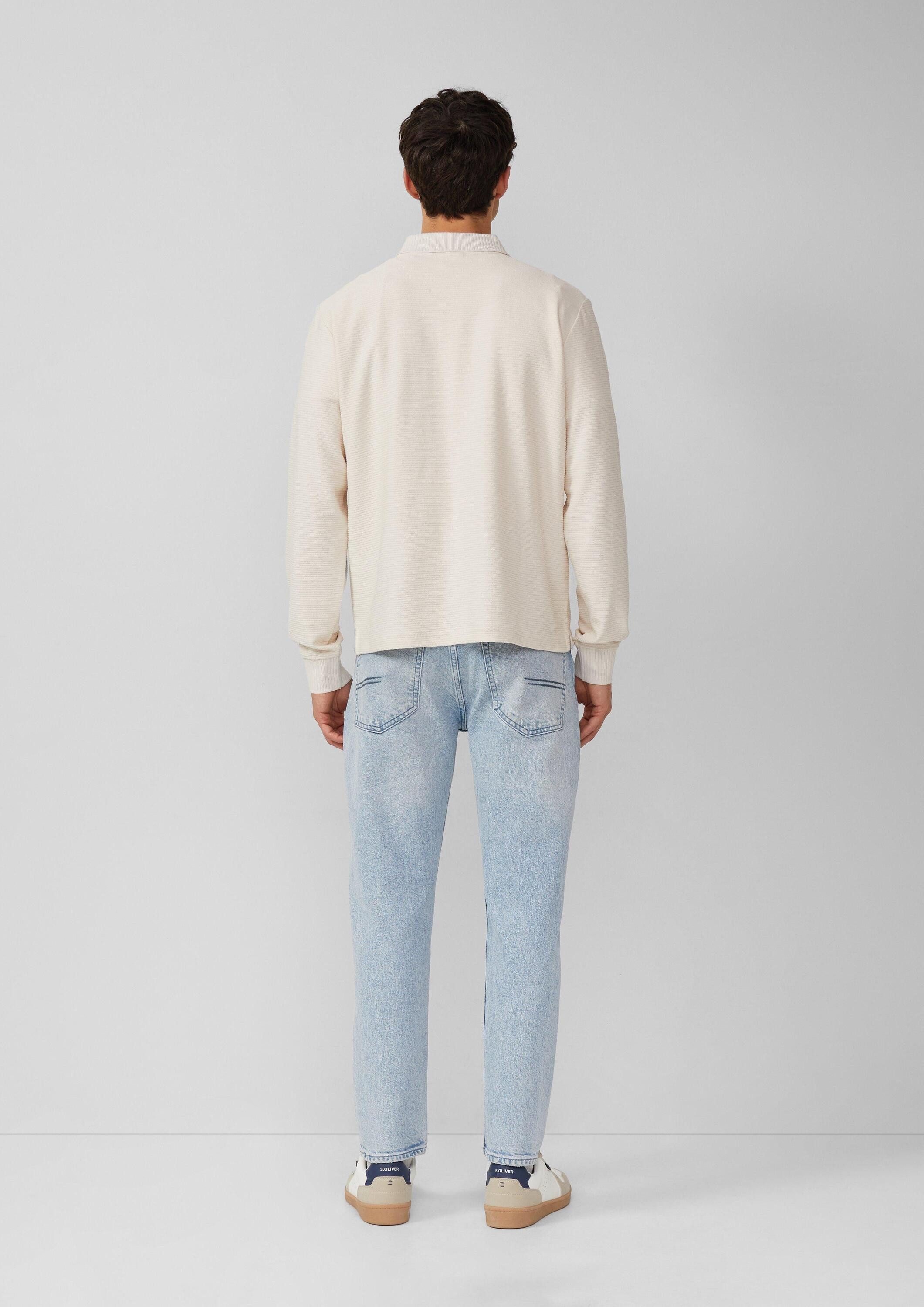 s.Oliver Sweatshirt Sweatshirt Leichtes Baumwoll-Sweatshirt mit Struktur un günstig online kaufen