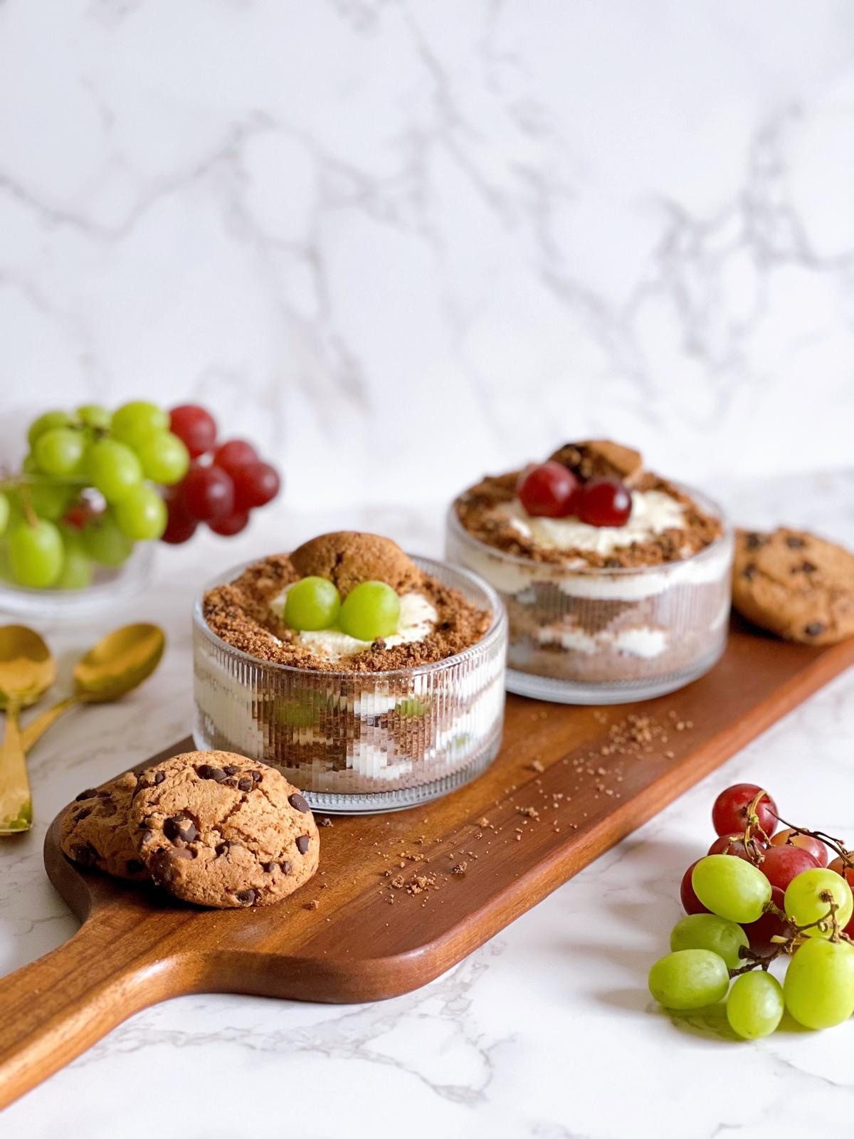 EKA Snackschale Rillen Glas Schale, Glas, (1-tlg)