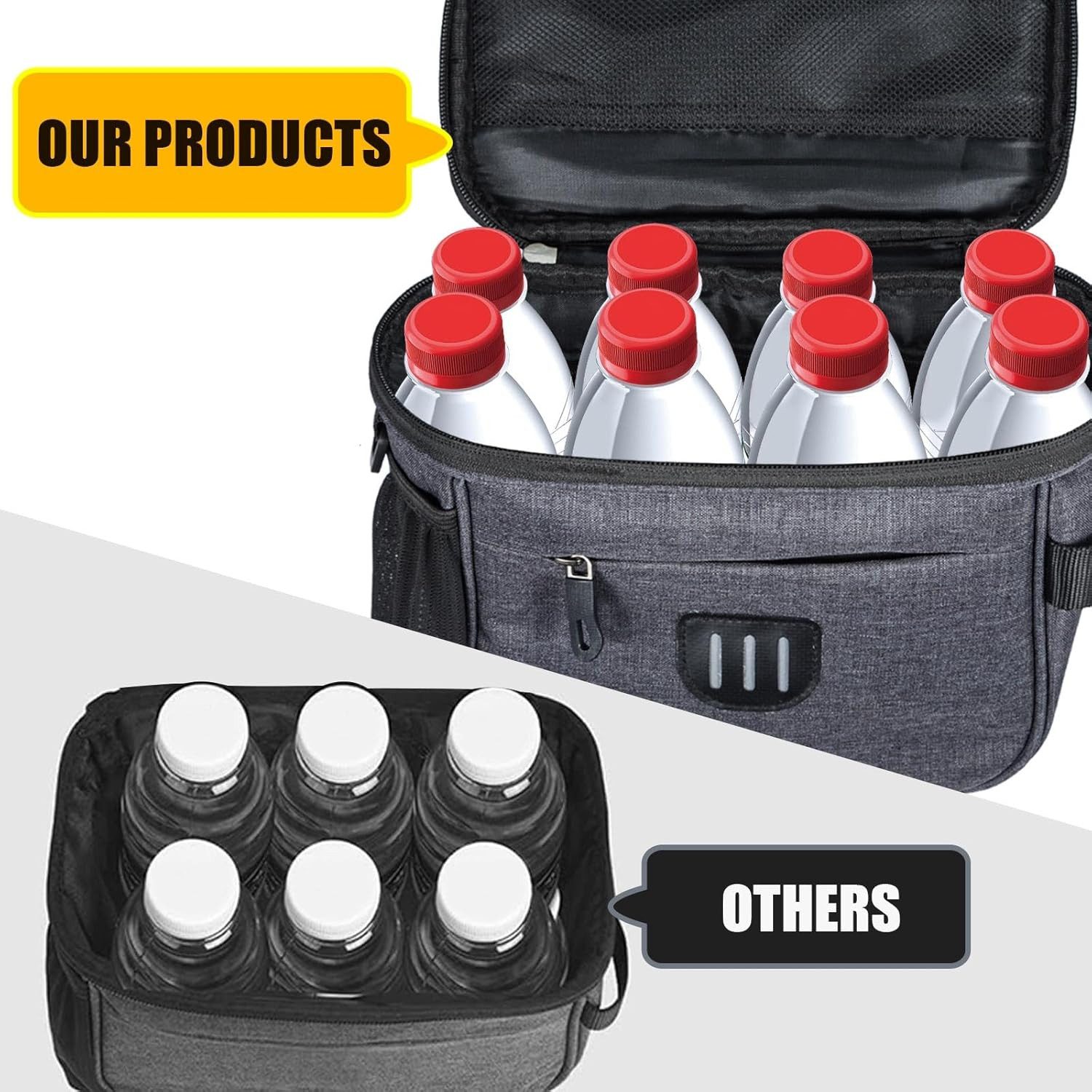 Youyijia Aufbewahrungsbox Generisch Fahrradtasche Lenkertasche Wasserdicht 6L