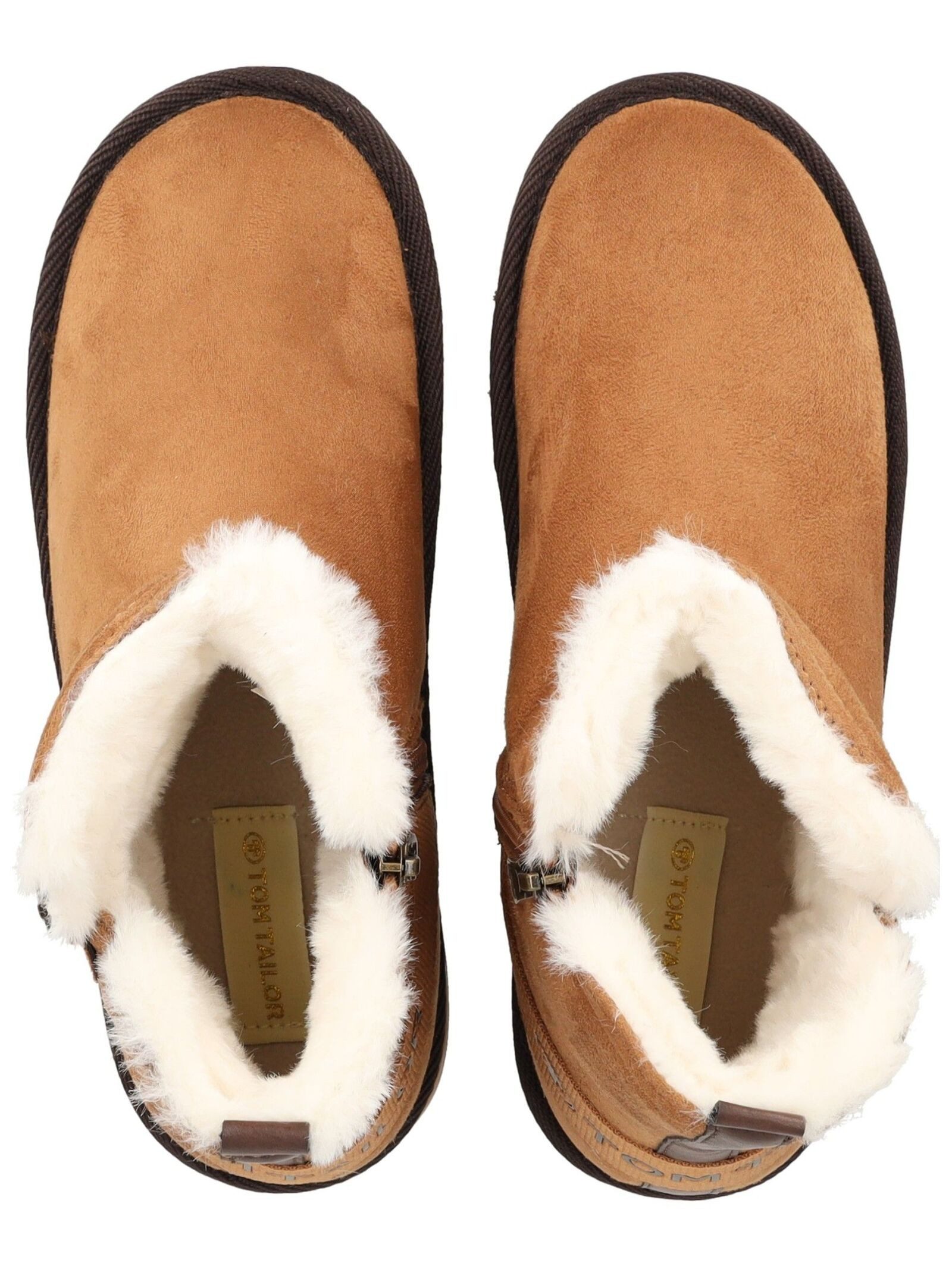 TOM TAILOR Stiefelette Lederimitat/Textil . Stiefelette (1-tlg)
