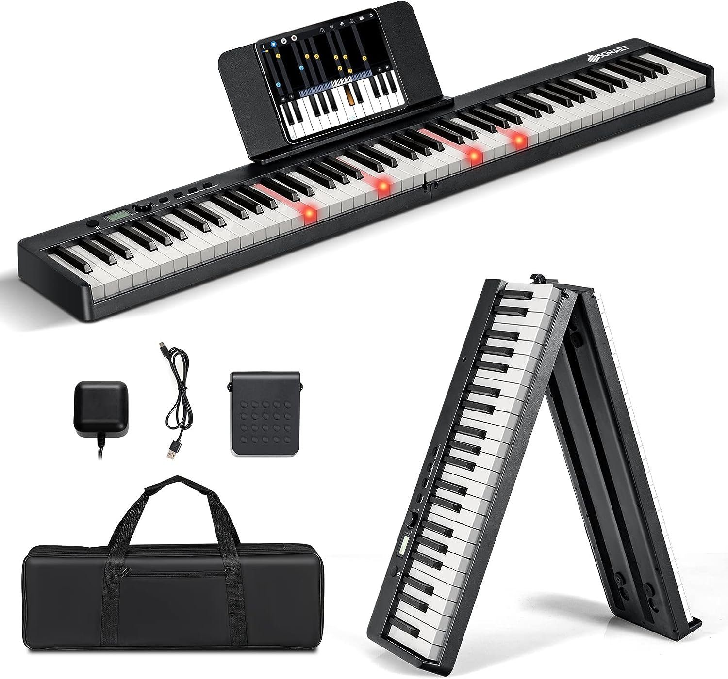 Spielzeug-Musikinstrument 88 Tastatur