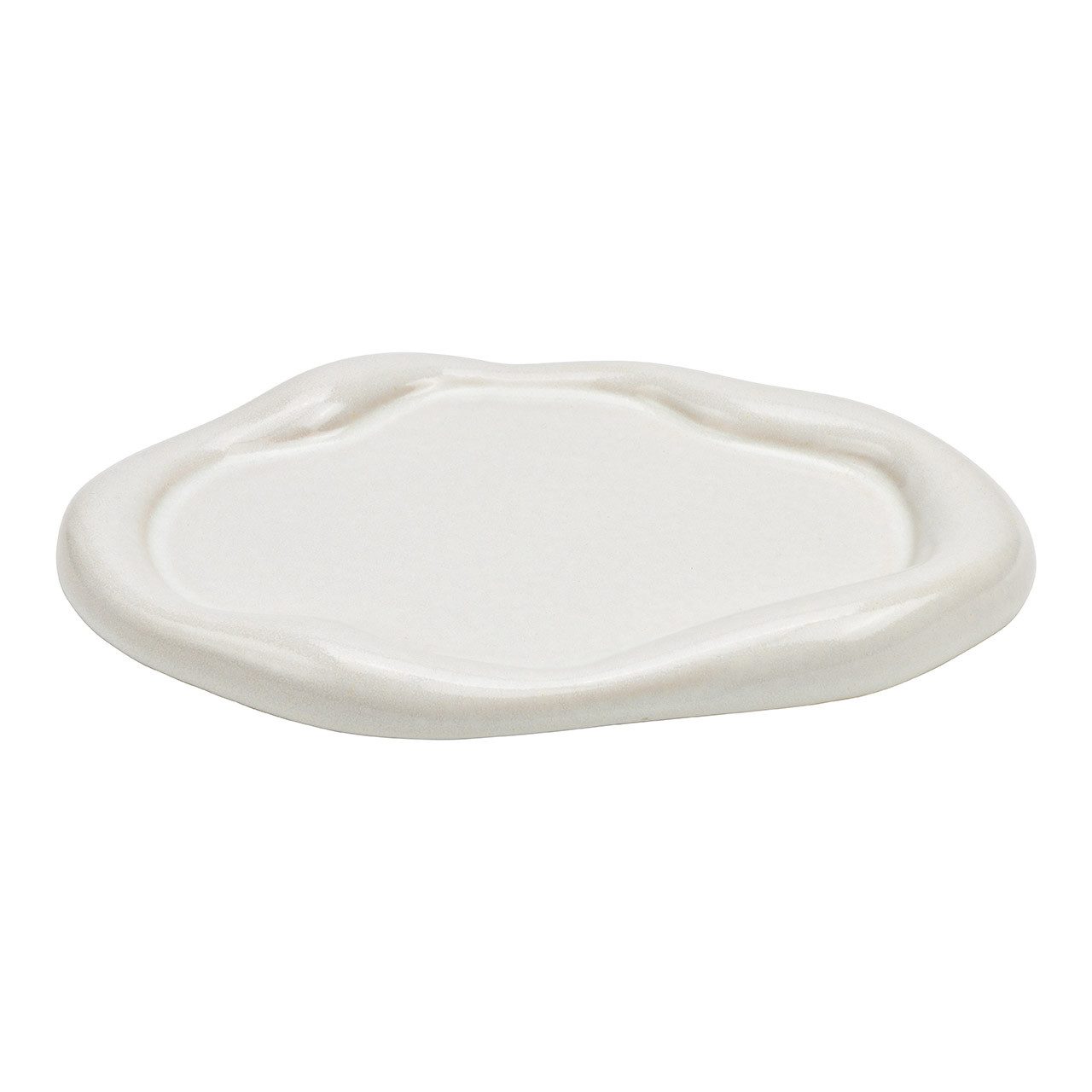 Wurm Dekoschale Dekoteller, aus Keramik, weiß, 10043113 (1 St)