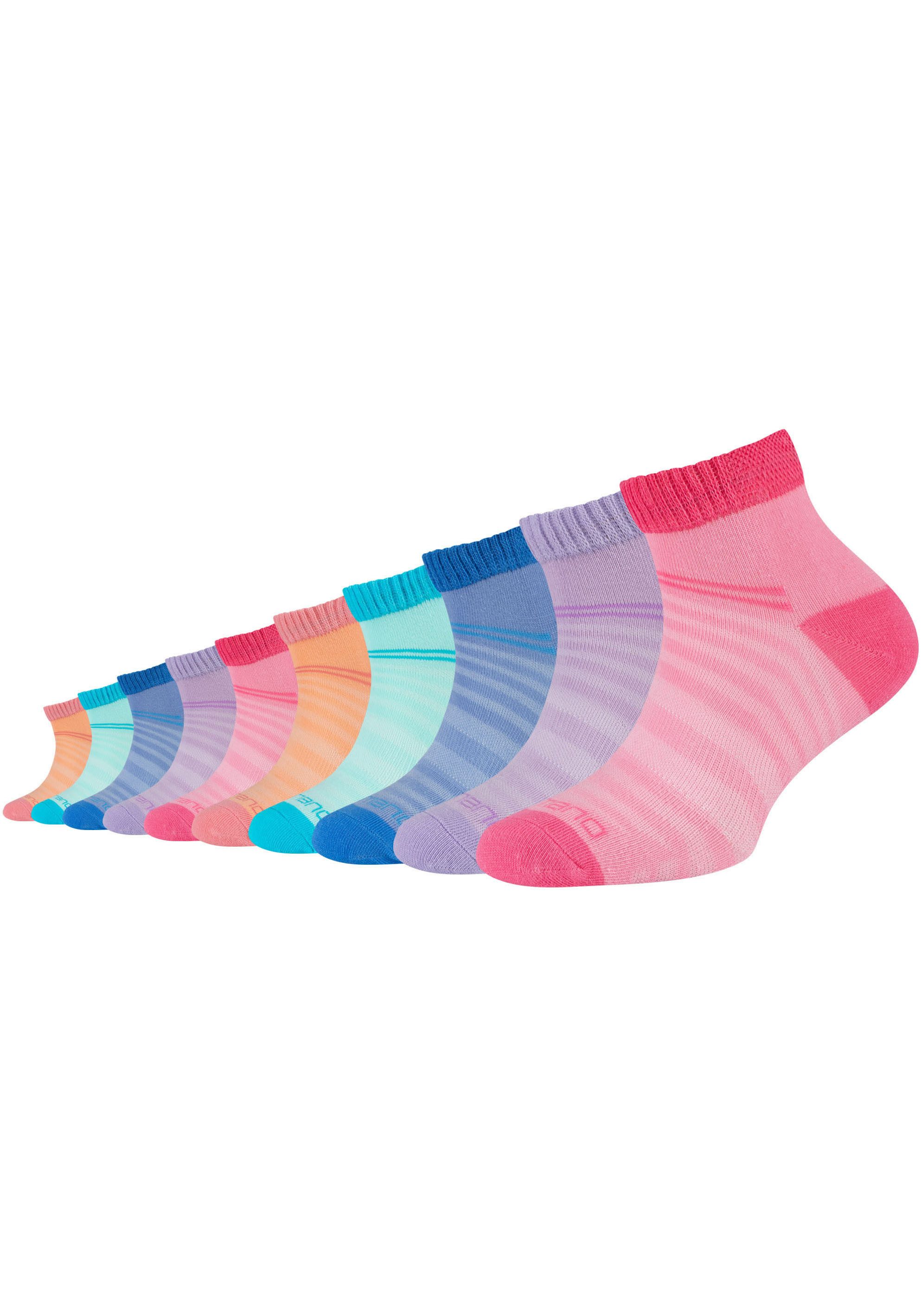 Camano Kurzsocken mesh ventilation (10-Paar) mit extra dicken Bündchen