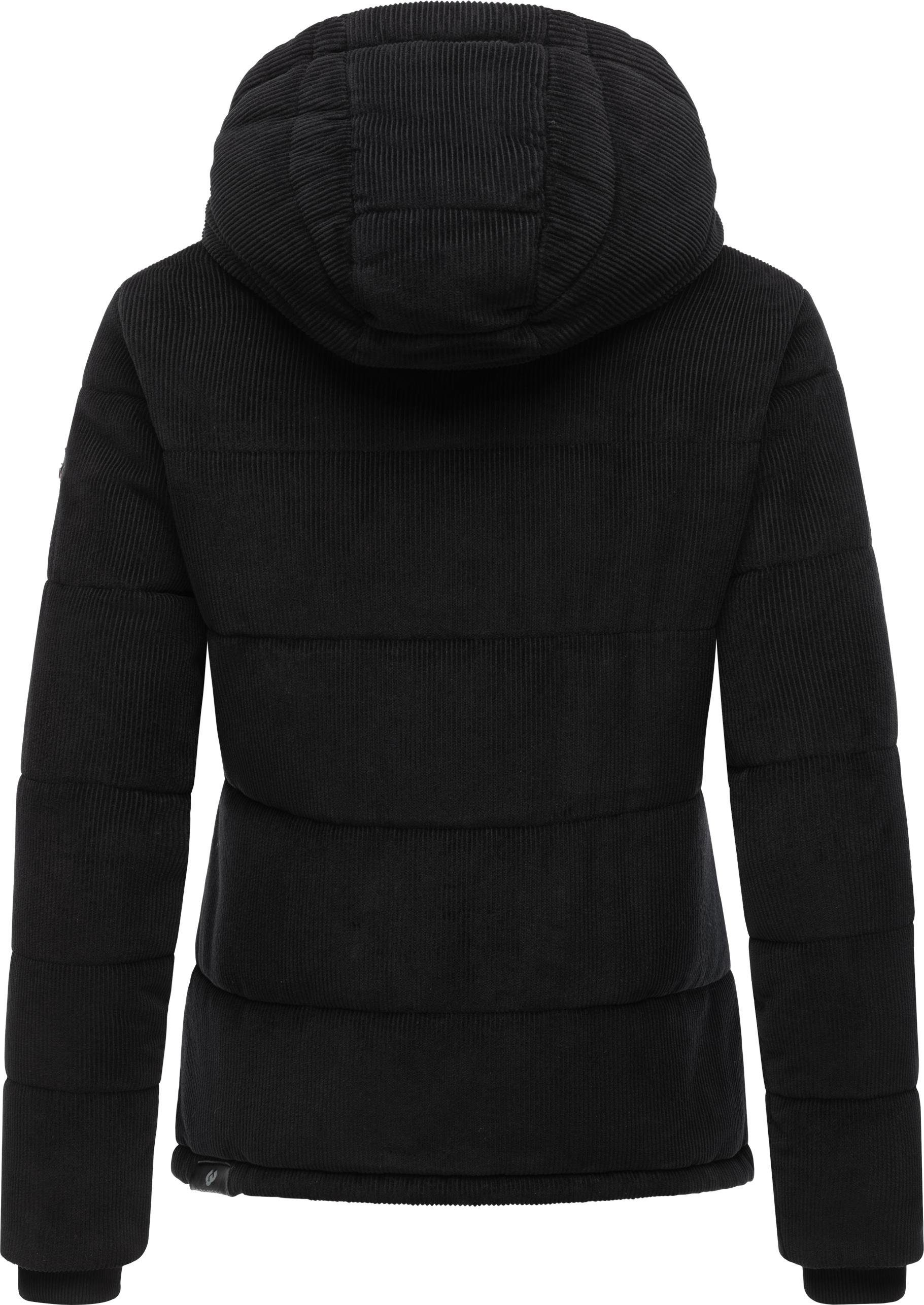 Ragwear Cordjacke Wuggys Stylische Damen Kordjacke mit flauschigem Innenfutter – Bild 3 von 4