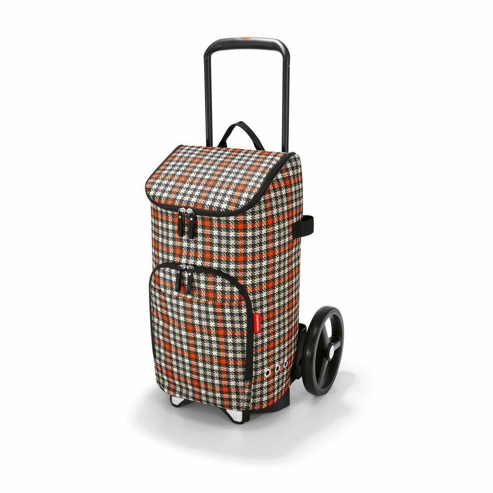 Einkaufstrolley Glencheck citycruiser REISENTHEL® Red bag