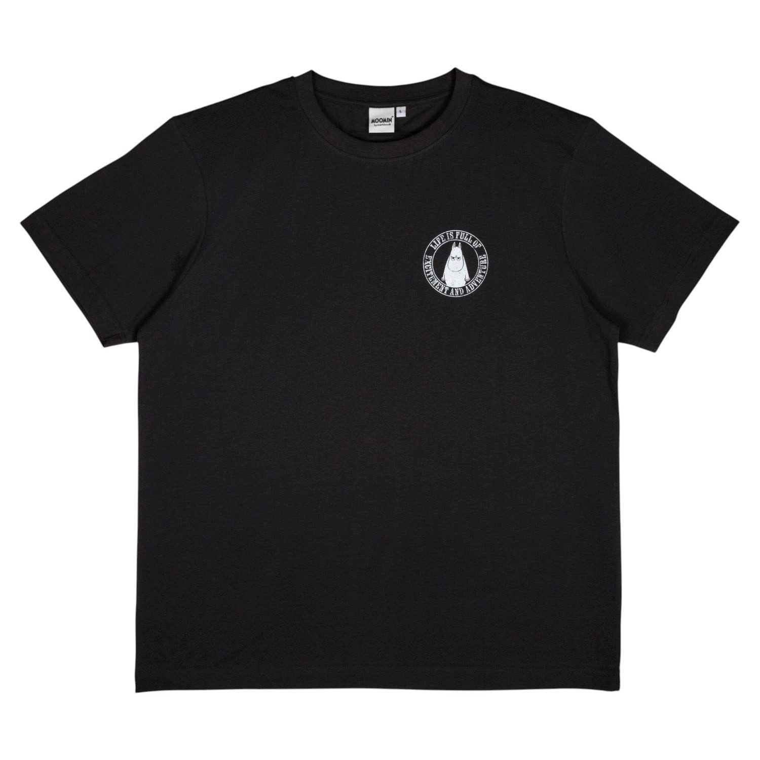 Moomin by Martinex T-Shirt Martinex Moomin Adult T-Shirt Alvi T-Shirt "Life Is Adventure" - Grau