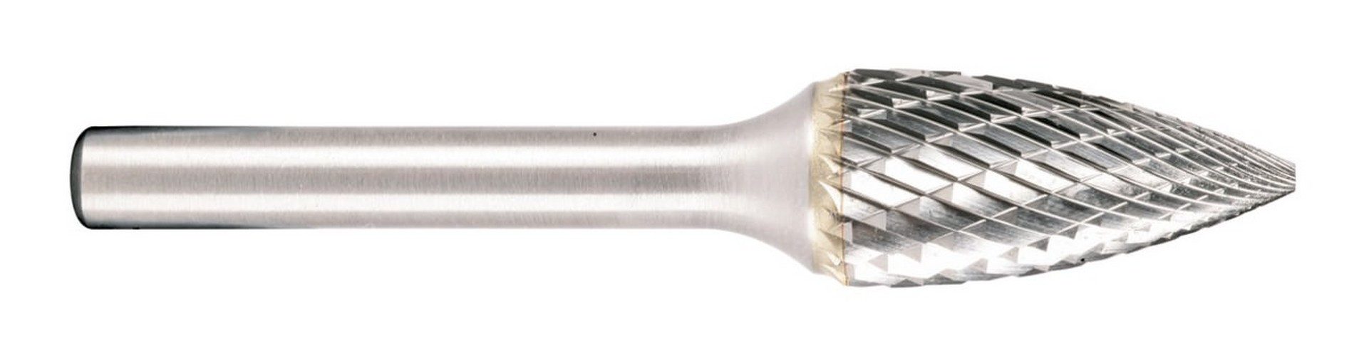 metabo Schaftfräser, Hartmetall-Fräser 12,7 x 25 x 70 mm Schaft 6 mm Spitzbogen / G-Form