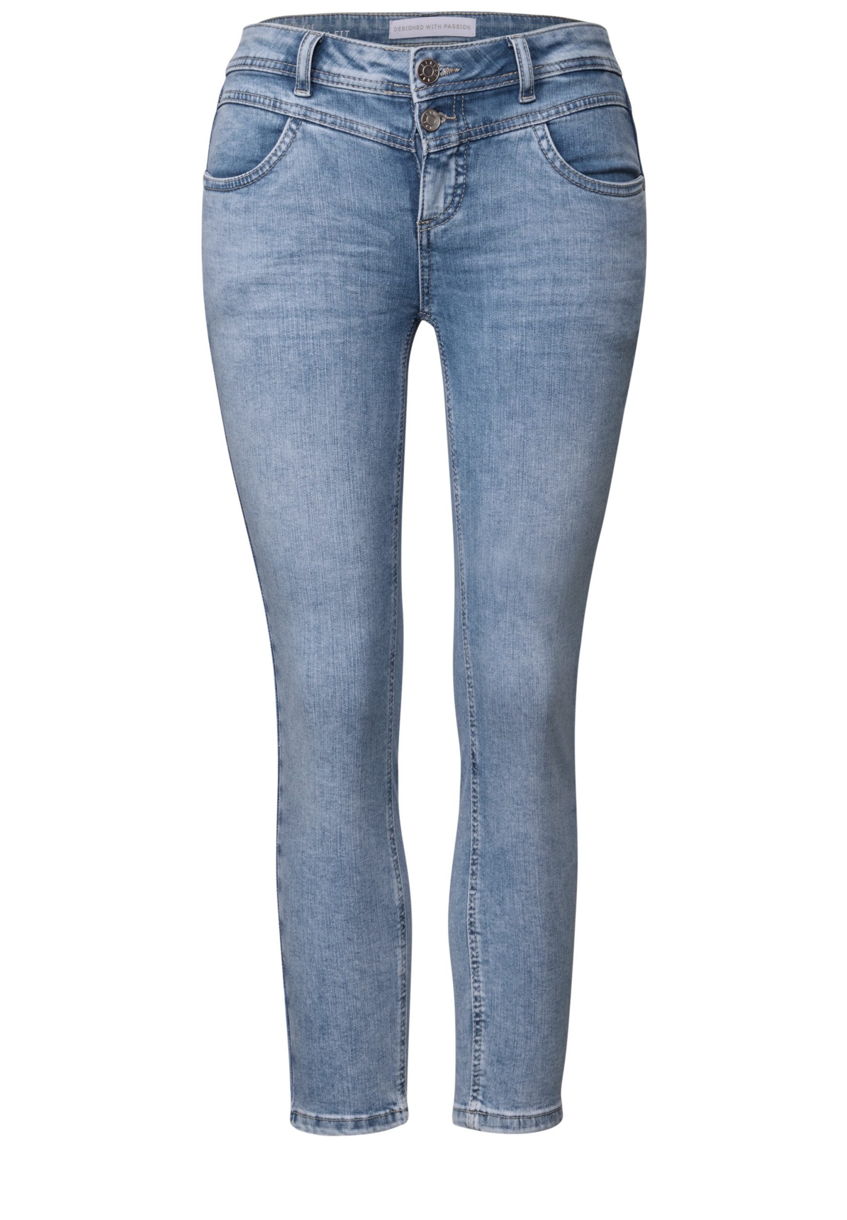 STREET ONE 5-Pocket-Hose LTD QR Denim-York.slimfit.mw.s günstig online kaufen
