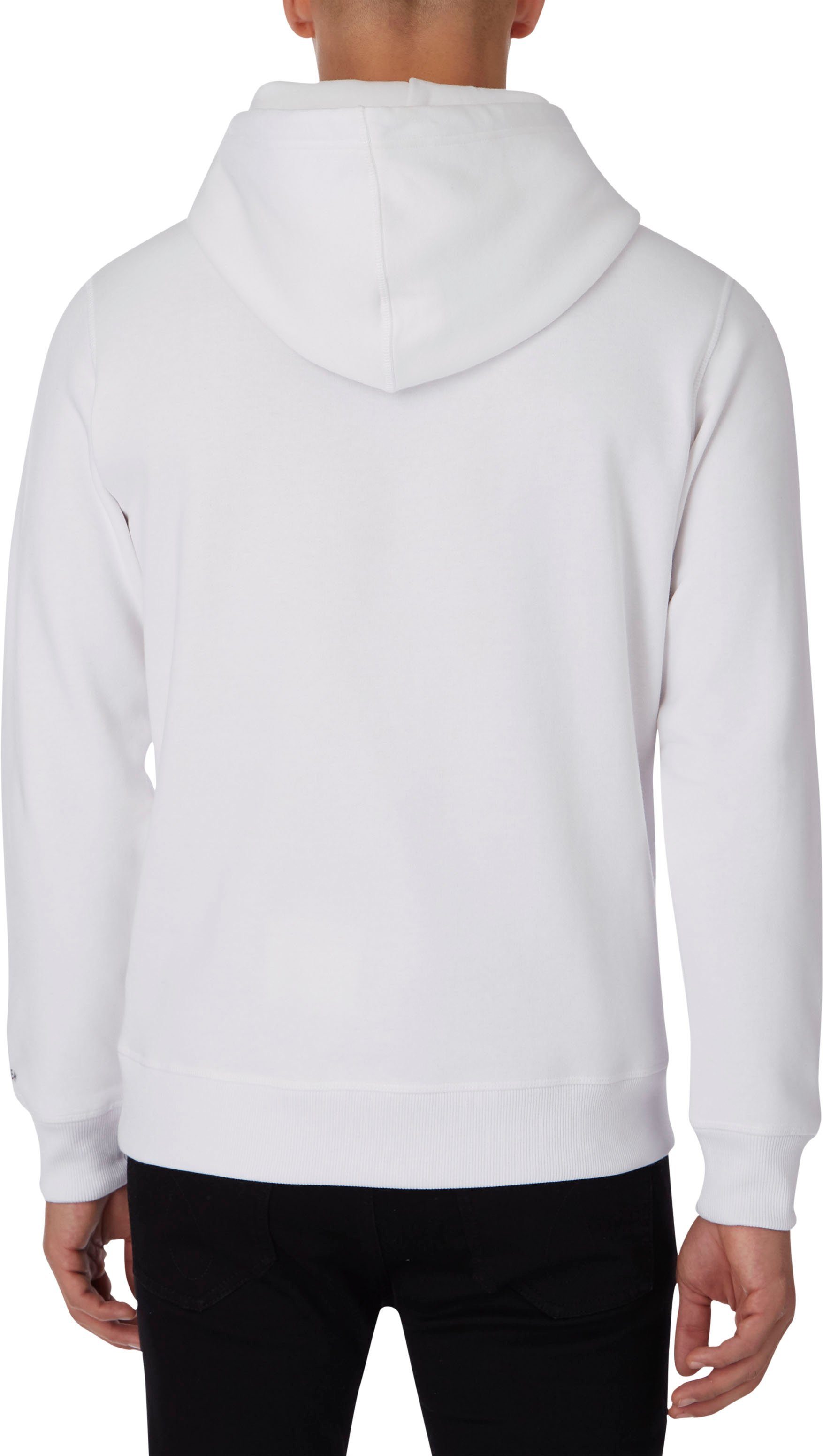 Calvin Klein Jeans CK Bright Kapuzensweatshirt White ESSENTIAL HOODIE