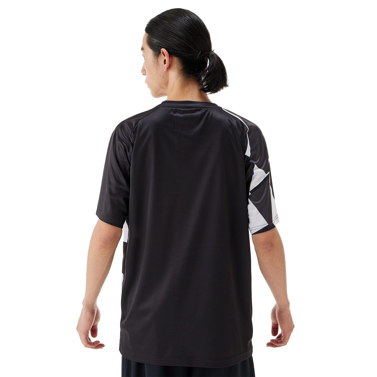 Yonex T-Shirt Practice Graphic 16744 (100% Polyester) 2025 schwarz Herren