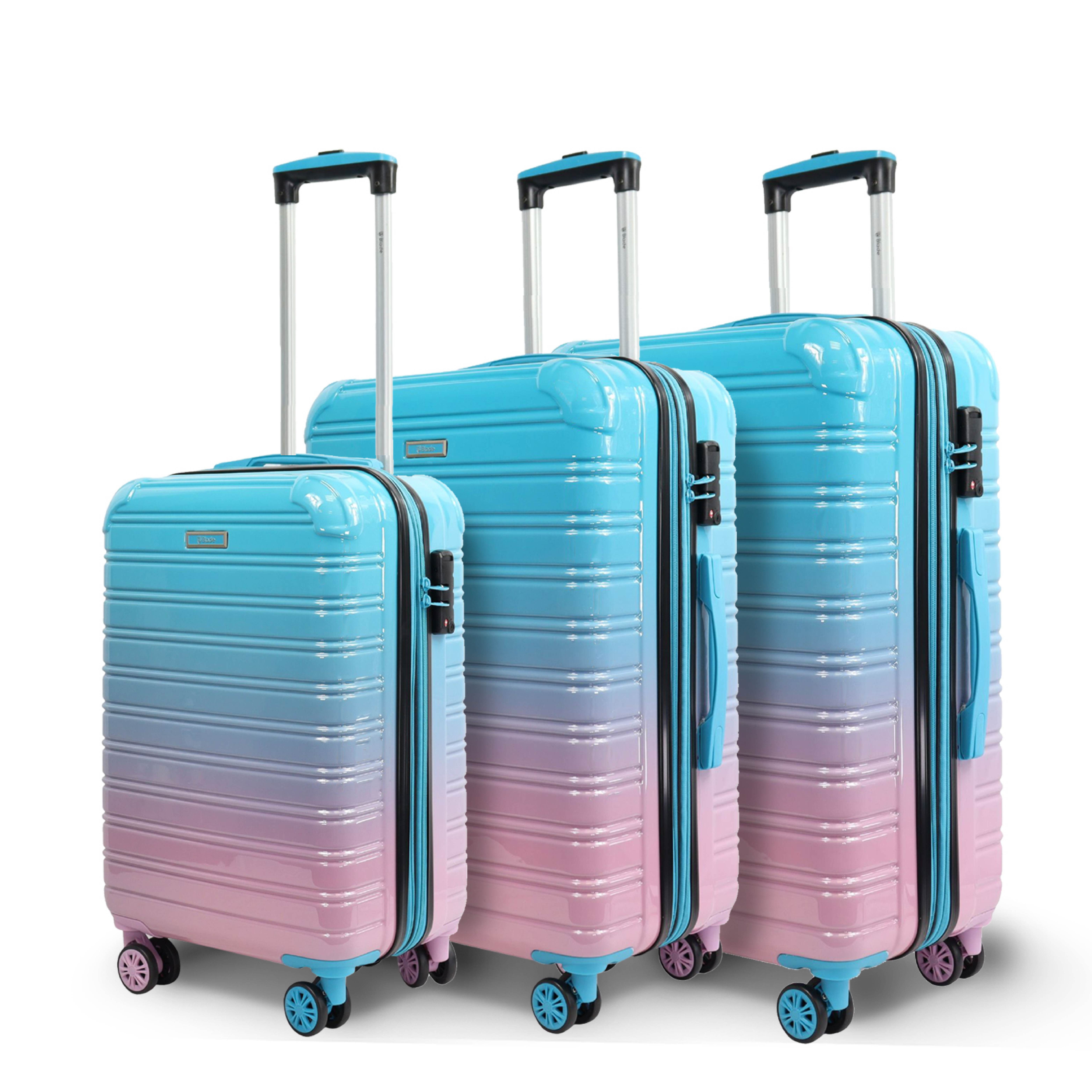 Blade Hartschalen-Trolley Kofferset Erweiterbares Handgepäck Rollkoffer TSA-Schloss ABS+PC SALE