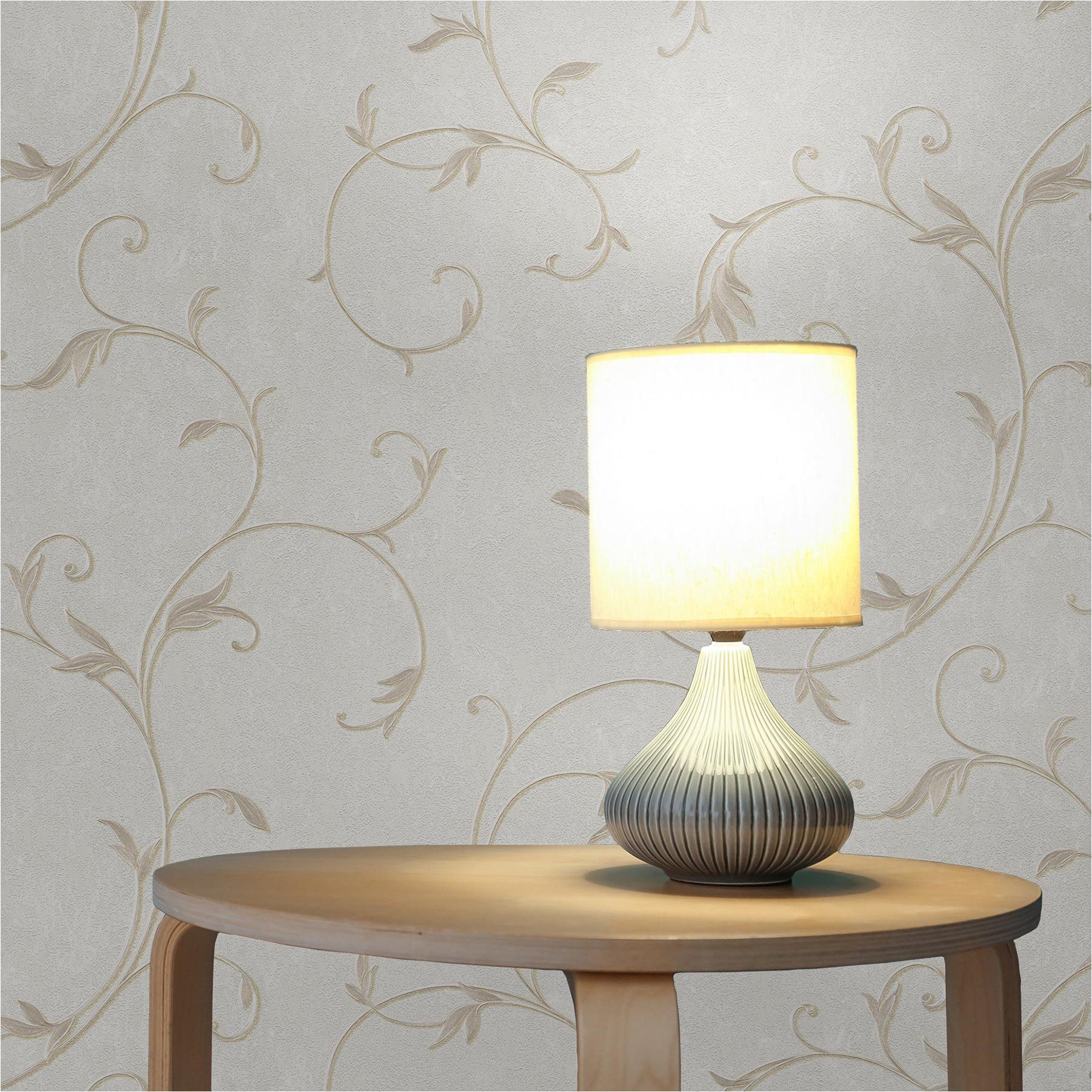 Vliestapete Tapete Barock Giulia M1-No.2112, Vliestapete, Beige, Bronze, Klass