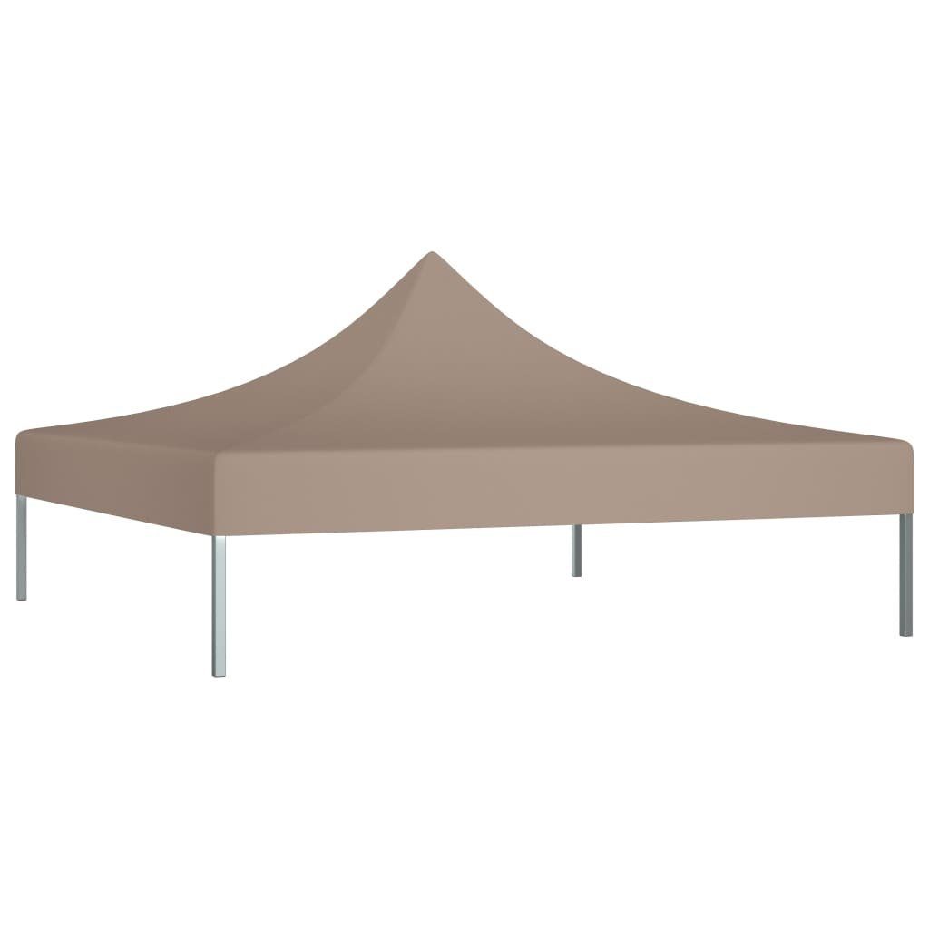 vidaXL Pavillon-Ersatzdach Partyzelt-Dach 2x2 m Taupe günstig online kaufen