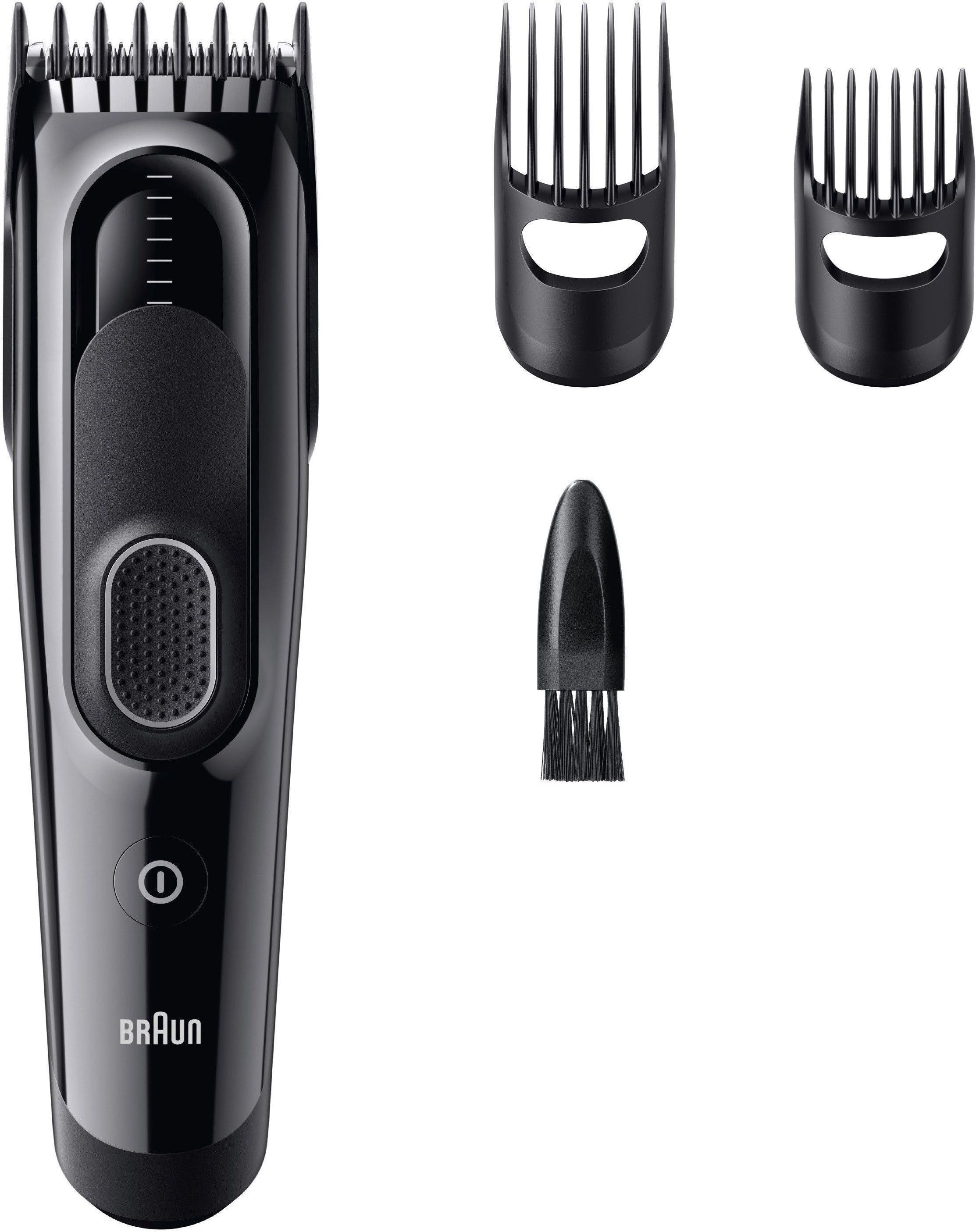 Braun Haarschneider Braun Series 5 HC5530, Abwaschbar, Lebenslang scharfe Klinge, 17 Längeneinstellungen, 50 Min Laufzeit