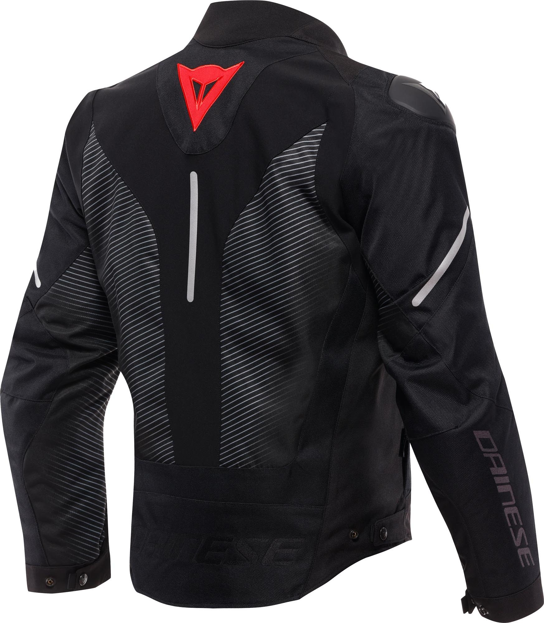 Dainese Motorradjacke Super Sprint D-Dry wasserdichte Motorrad Textiljacke Ellenbogenprotektoren enthalten,herausnehmbares Innenfutter,Schul