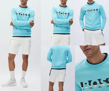 BOSS Sweatshirt HUGO BOSS Salbo 1 Pullover Retro Sweater Sweatshirt Jumper Sweat-Jacke