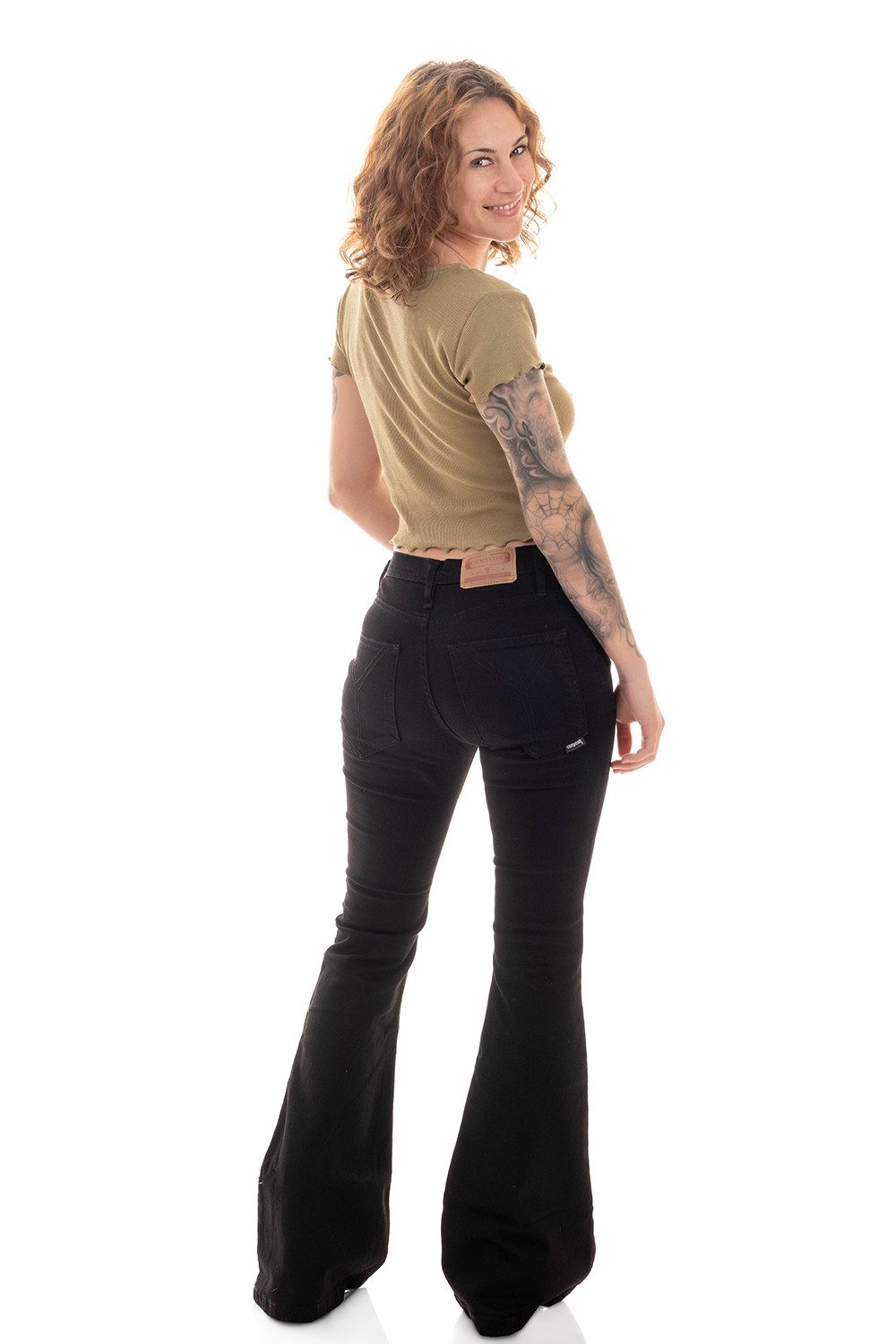Comycom Schlagjeans BlackBlack für Damen