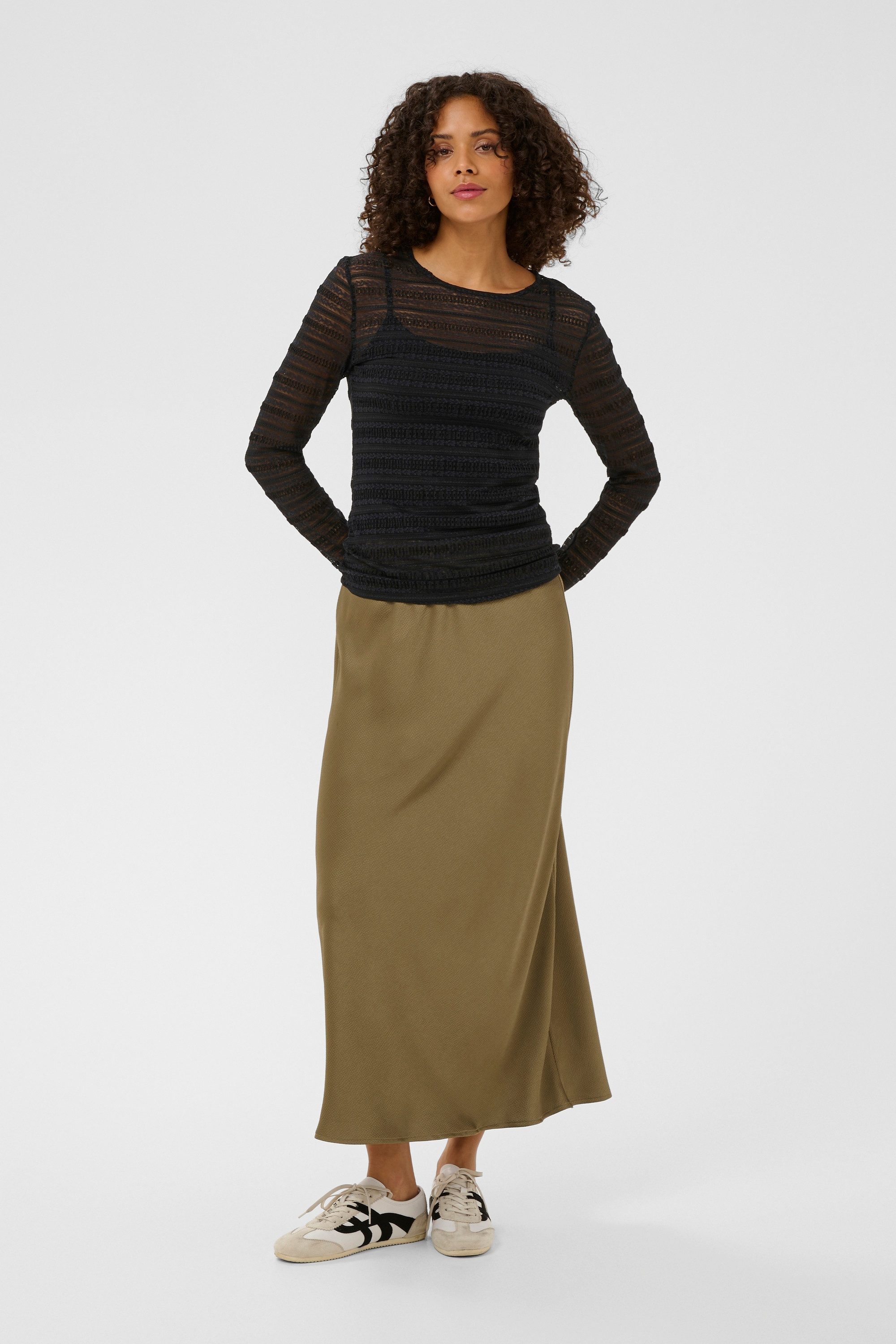 KAFFE Langarmbluse Langarm-Shirt KAnanna günstig online kaufen