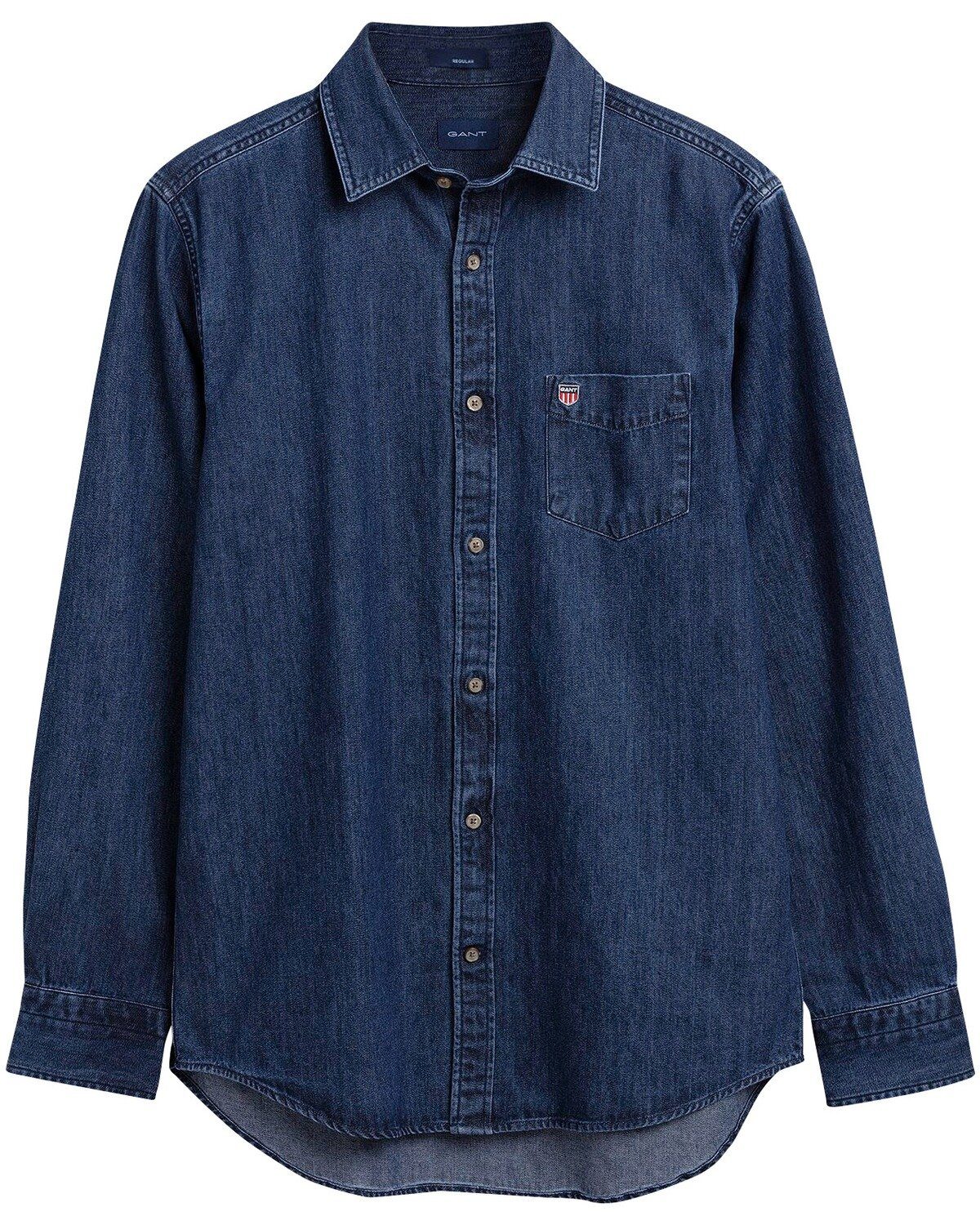 Gant Langarmhemd »Jeanshemd« online kaufen | OTTO