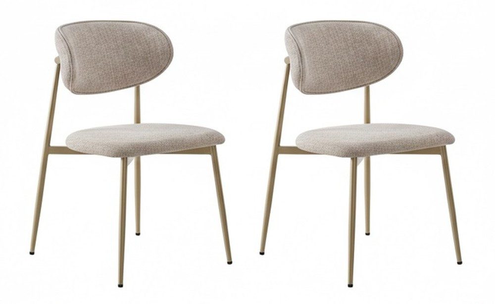 JVmoebel Esszimmerstuhl Moderne Stühle mit hohem Sitzkomfort in Schwarz (1 St)