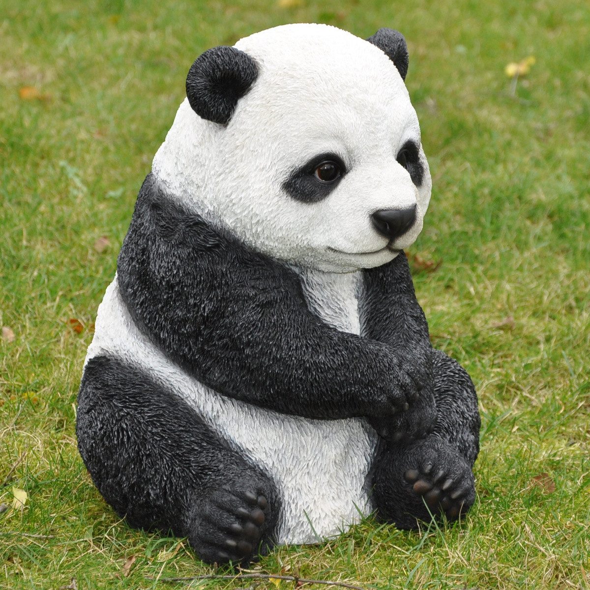 dazikemo Gartenfigur Gartenfigur Dekofigur Sitzender Pandabär günstig online kaufen