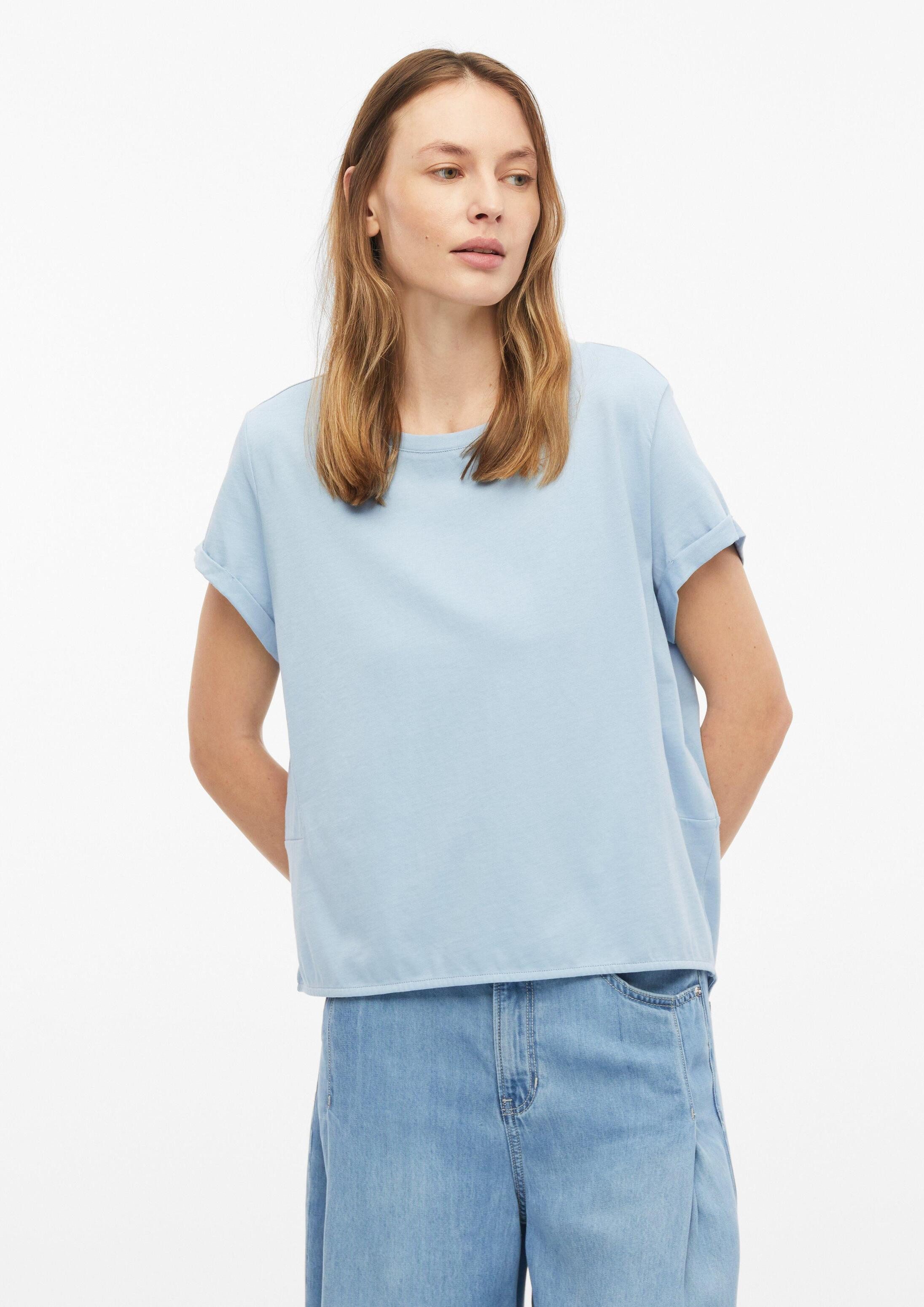 s.Oliver Kurzarmshirt T-Shirt Baumwoll-T-Shirt im Relaxed Fit