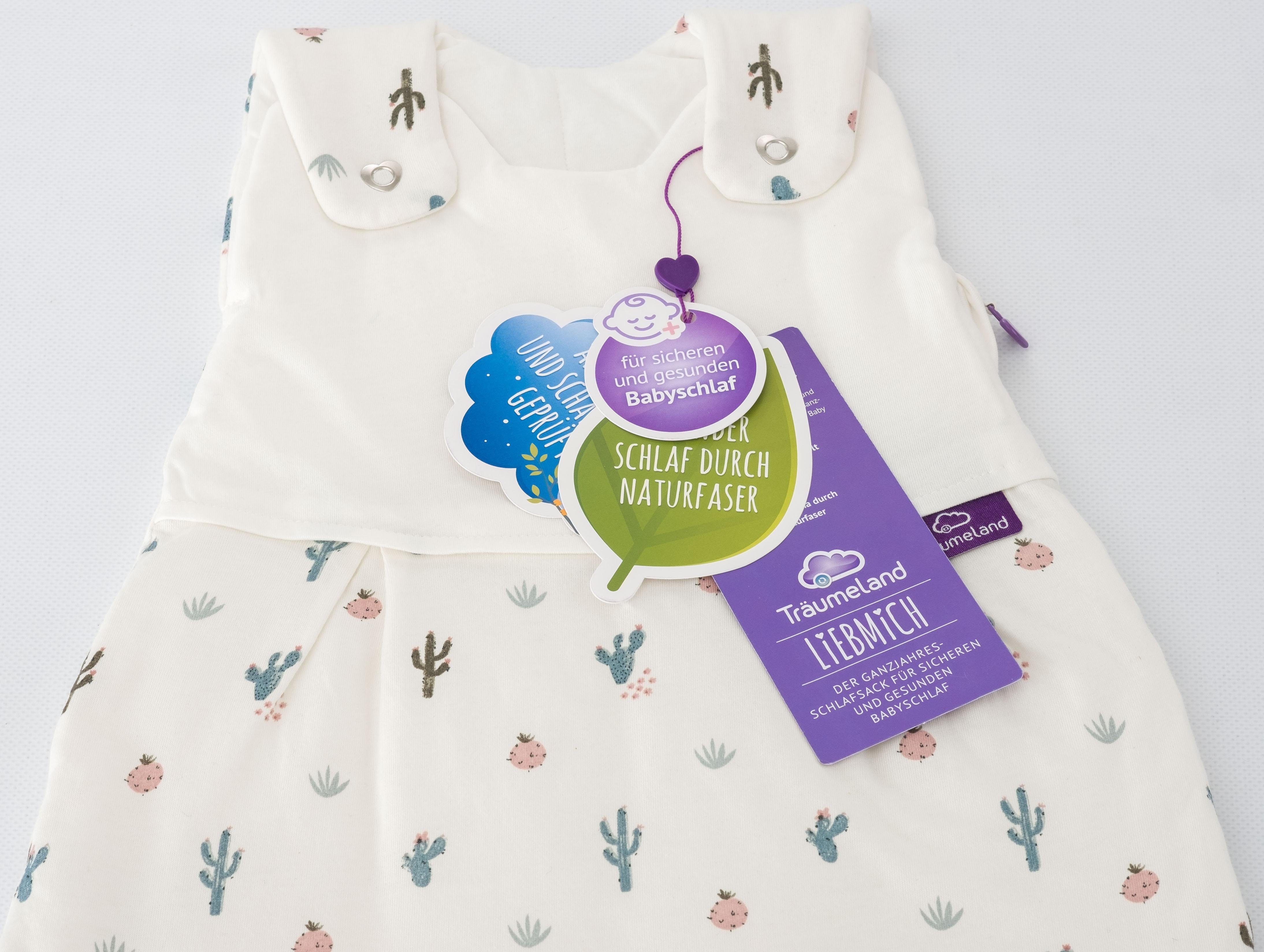 Träumeland Babyschlafsack Set Kaktusliebe (Packung, 3 tlg., 3er-Pack)