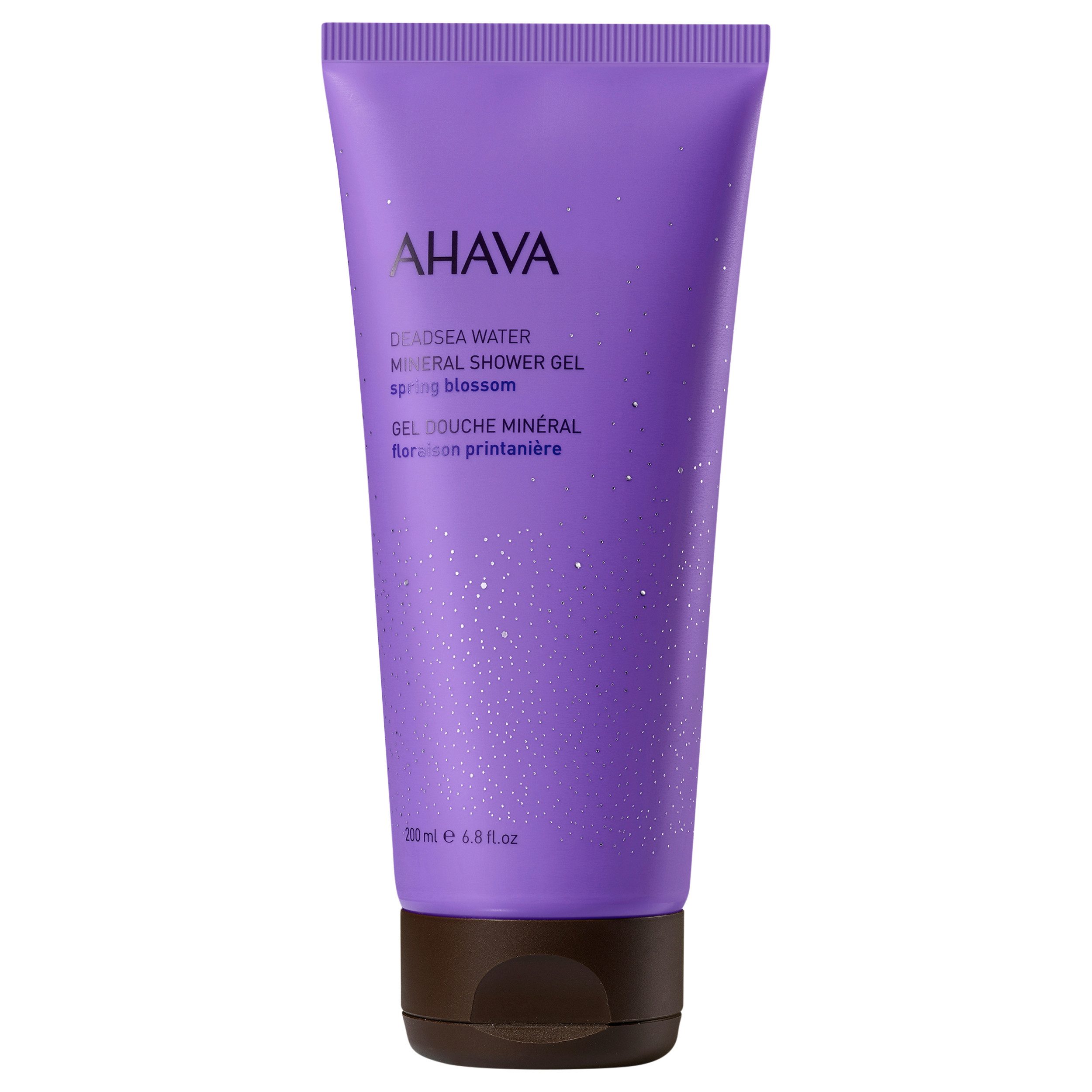AHAVA Duschgel MINERAL SHOWER GEL SPRING BLOSSOM, mit mineralischem Pflegekomplex aus dem Toten Meer, blumiger Duft