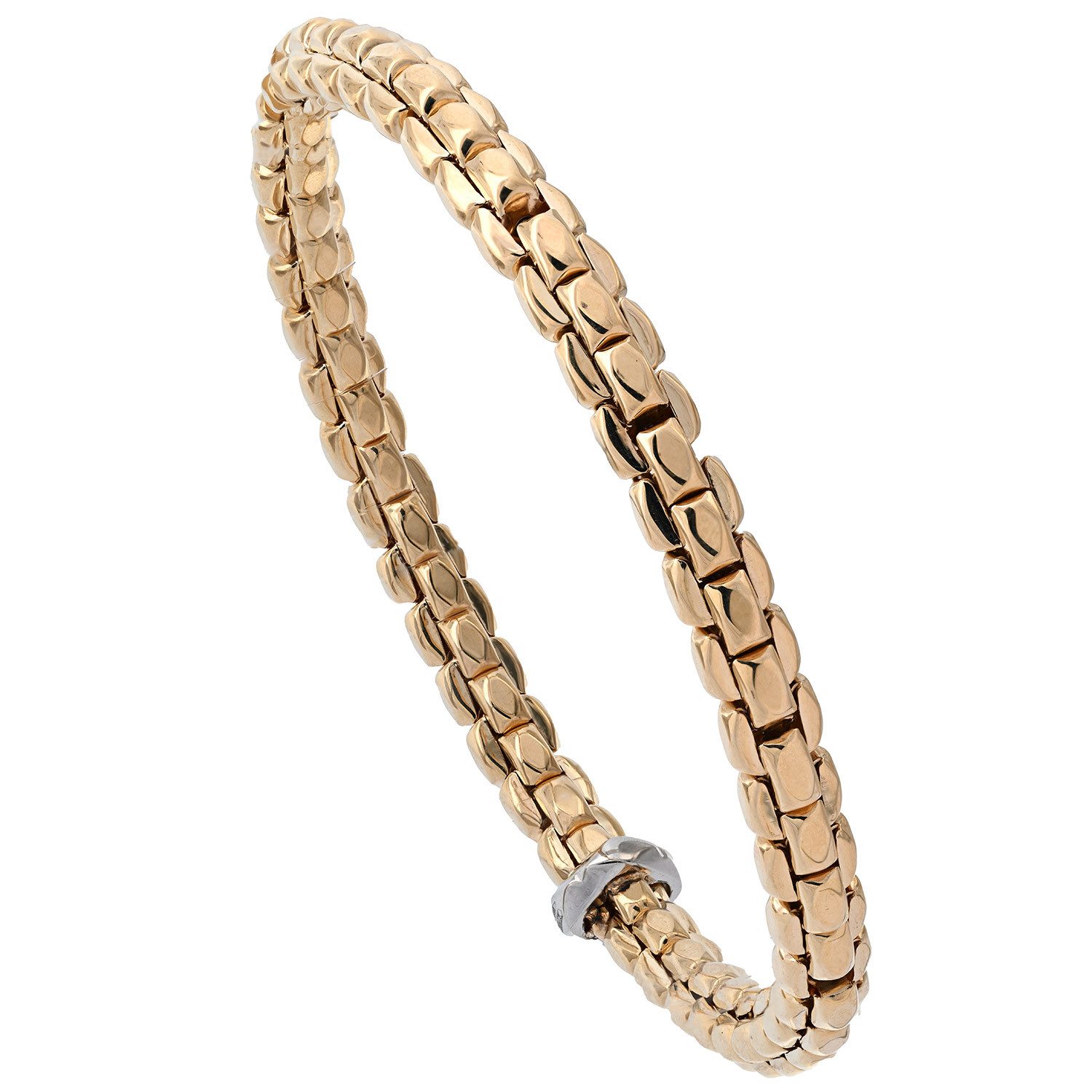 Goldarmband Goldkette Armkette Breite 5,5mm - 585-14 Karat Innendurchmesser 50mm
