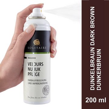 Solitaire Suede & Nubuck Spray - Velours Nubuk Pflege Leder-Pflegespray