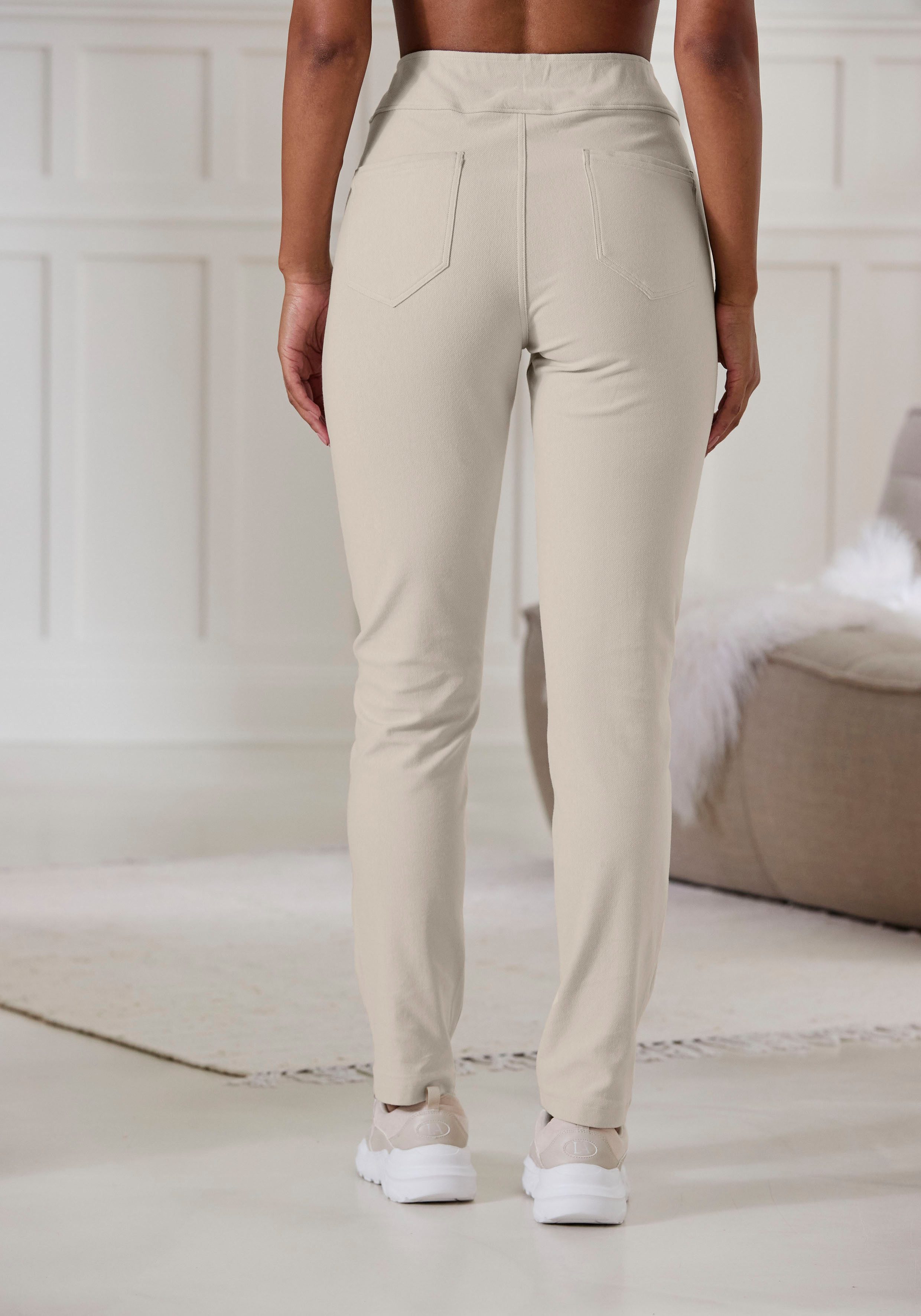H.I.S Schlupfhose in Jeans Optik, Loungewear – Bild 4 von 5