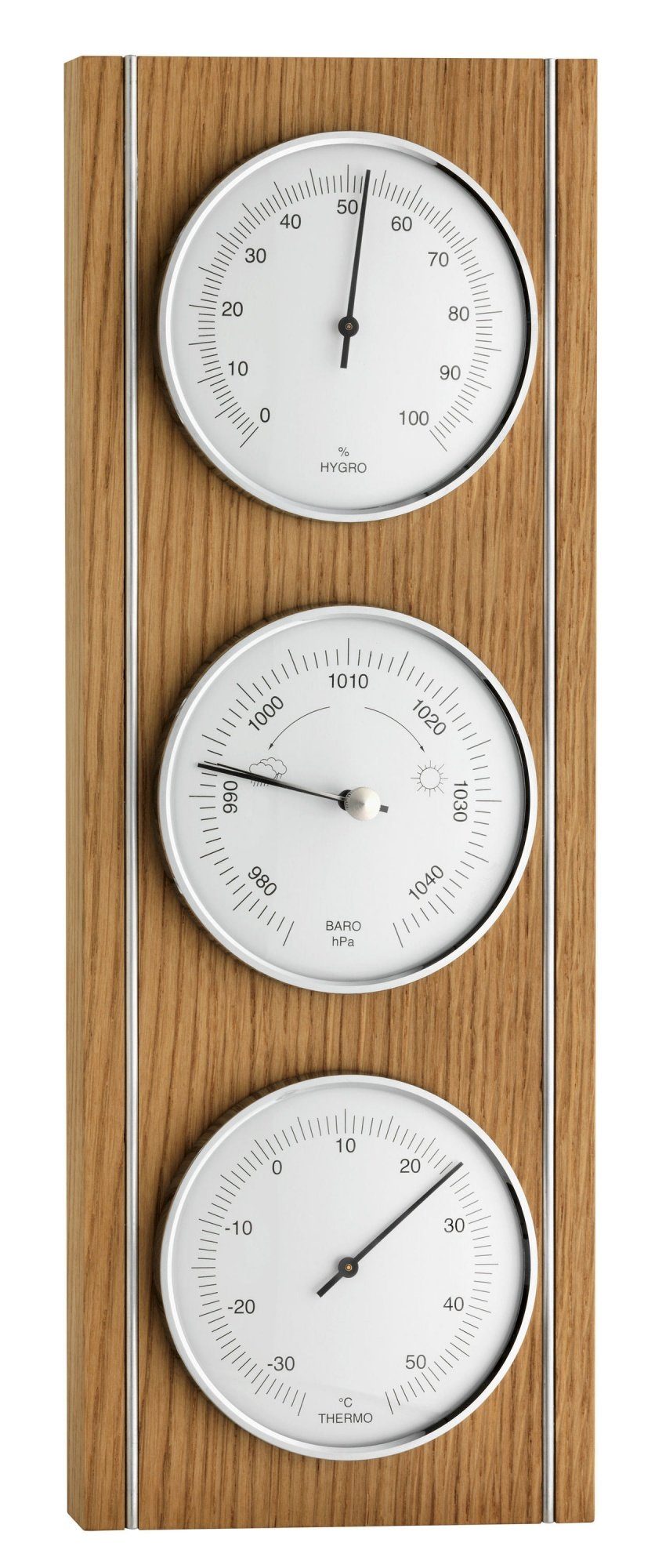 Wetterstation TFA 20.1091 Analoge Wetterstation aus Eiche