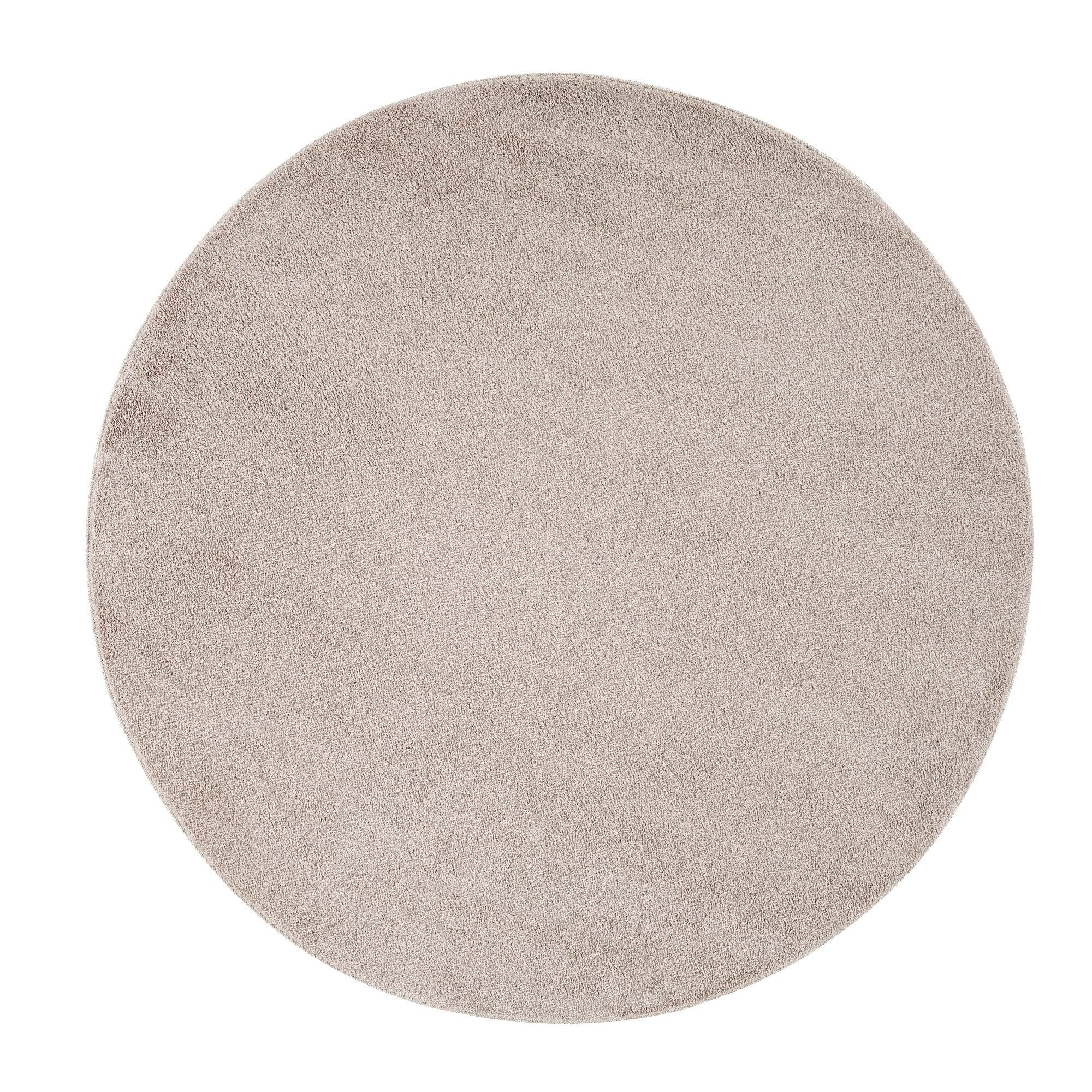 Jimri Teppich Fluffy flauschiger Teppich Läufer Hochwertige Kurzflor Teppich, Rund – Bild 2 von 5