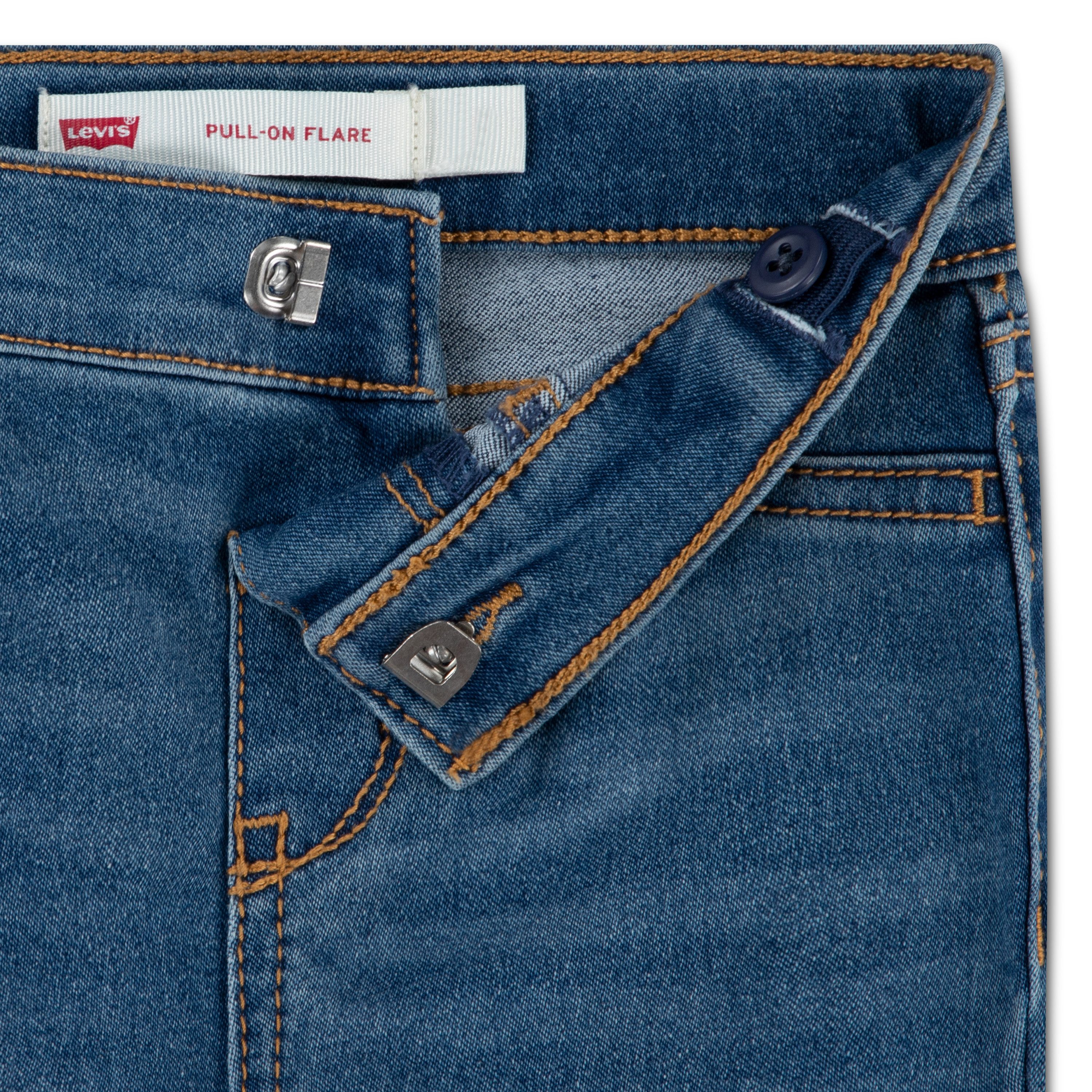 Levi's® Kids Schlupfjeans LVG PULL ON FLARE mit ausgestelltem Bein/ Flared, Stretch - for Girls – Bild 4 von 4