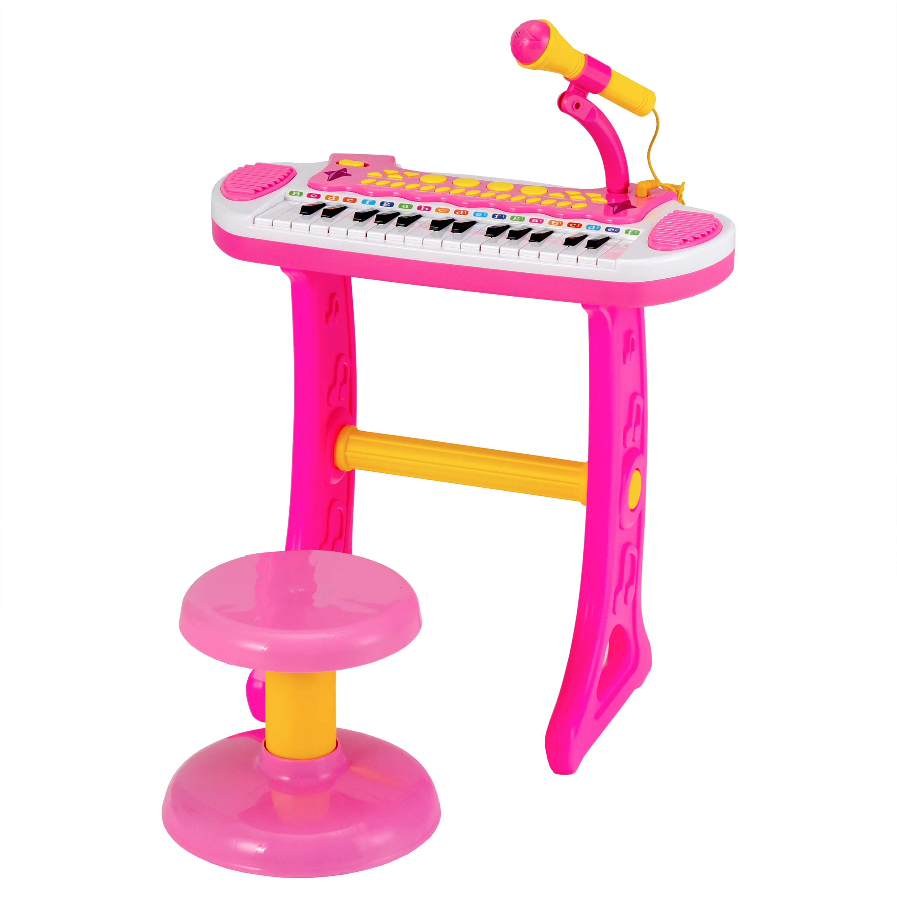 COSTWAY Spielzeug-Musikinstrument 31 Tasten Kinder Keyboard, mit Mikrofon & günstig online kaufen