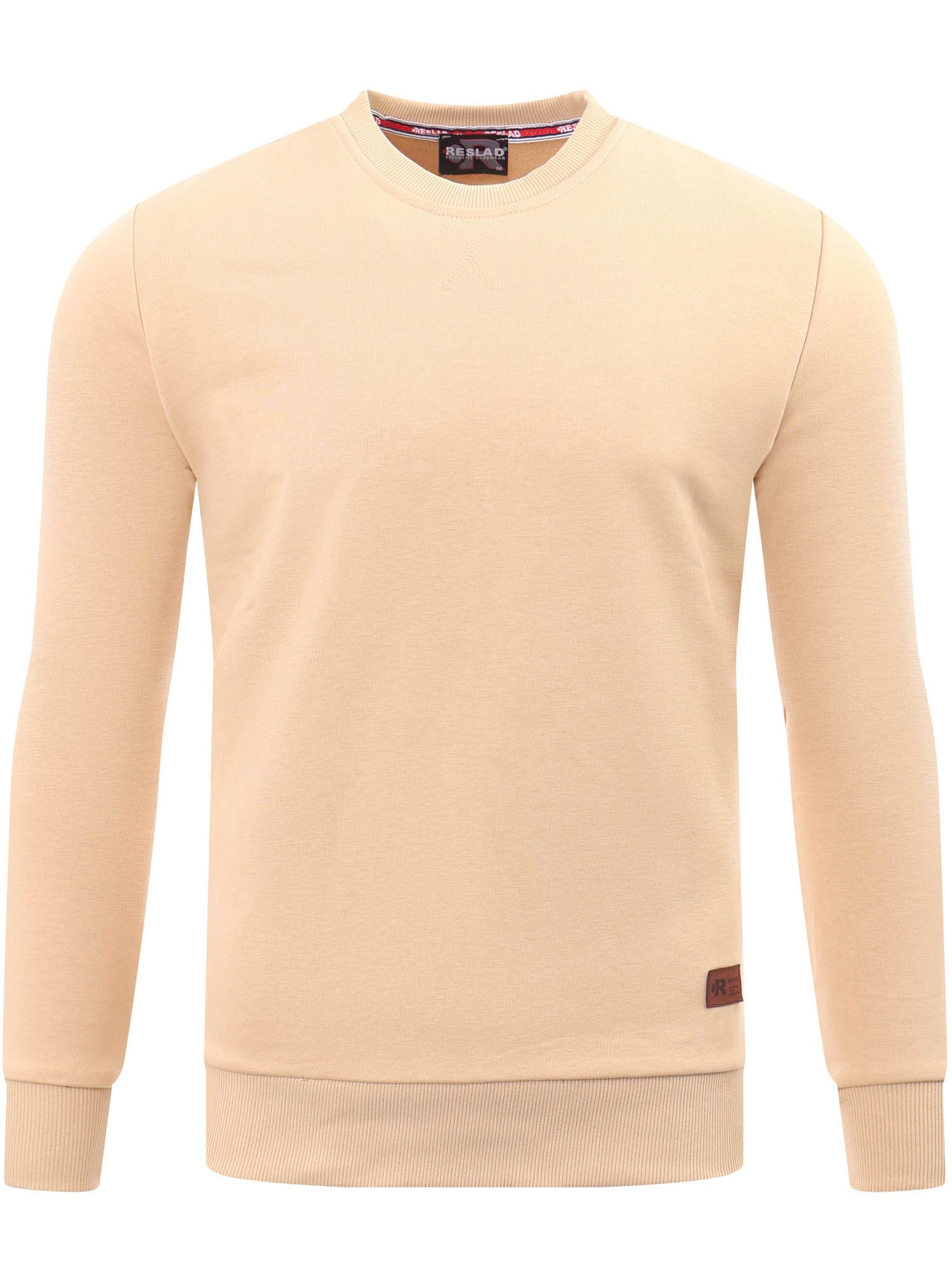 Reslad Sweatshirt Reslad Pullover Herren Sweatshirt RS-1013 (1-tlg) weicher Rundhalspullover Winter Pulli Sweater Sweatjacke