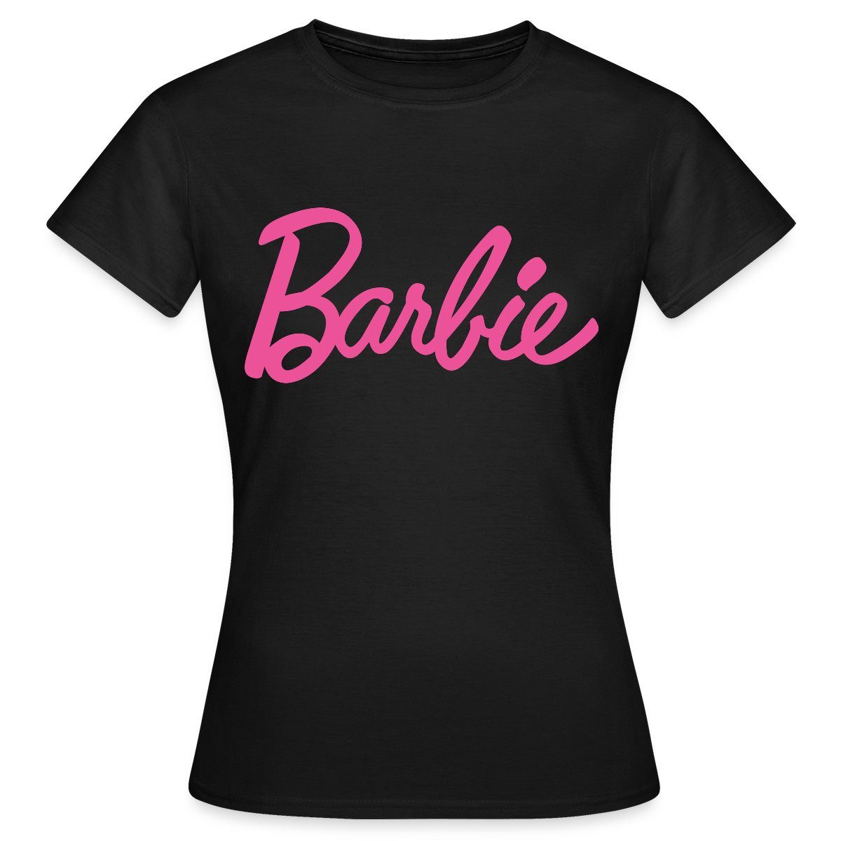 Spreadshirt T-Shirt Barbie Klassisches Logo Frauen günstig online kaufen
