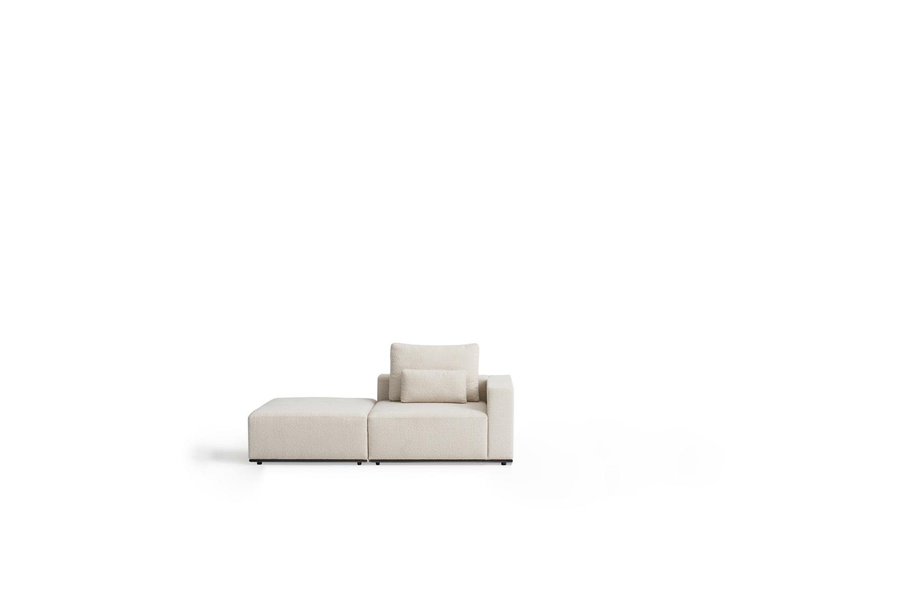 JVmoebel Wohnzimmer-Set Made Wohnzimmer 2x Europe Sessel), Set Sofa + in (Nur Textil, + 3 Ecksofa Modern Ecksofa Sessel Polstergarnitur L Form Sitzer