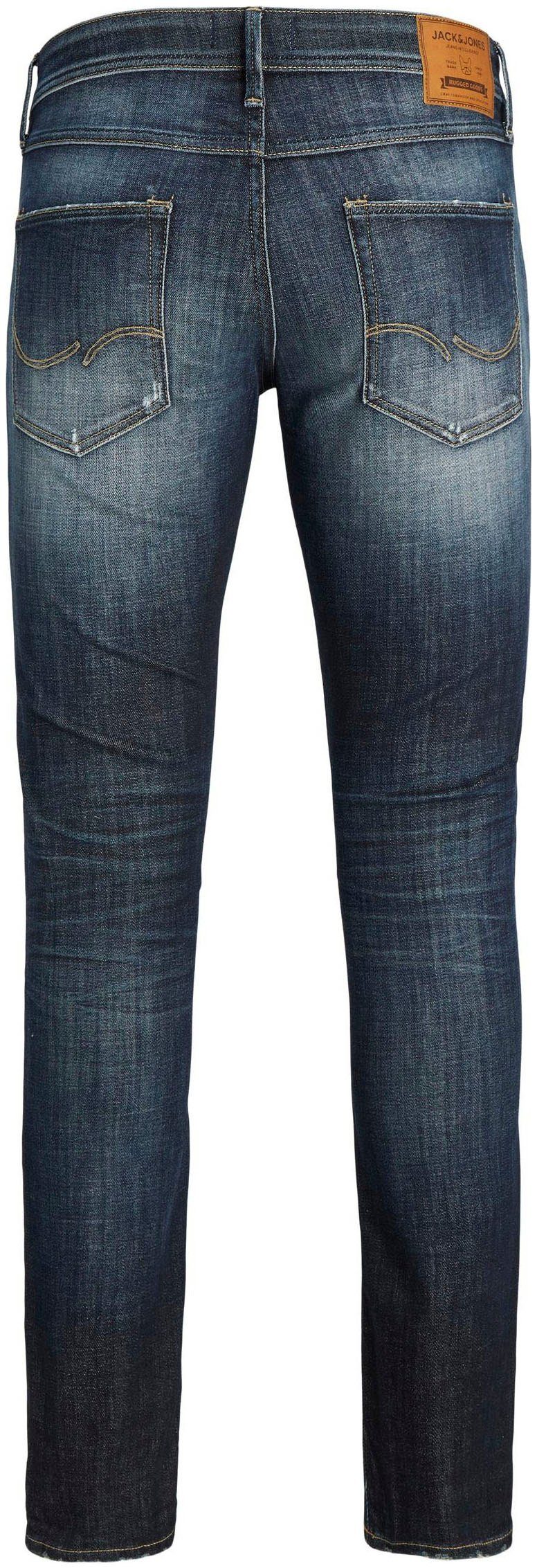 Jack Slim-fit-Jeans denim & GLENN blue Jones COLE